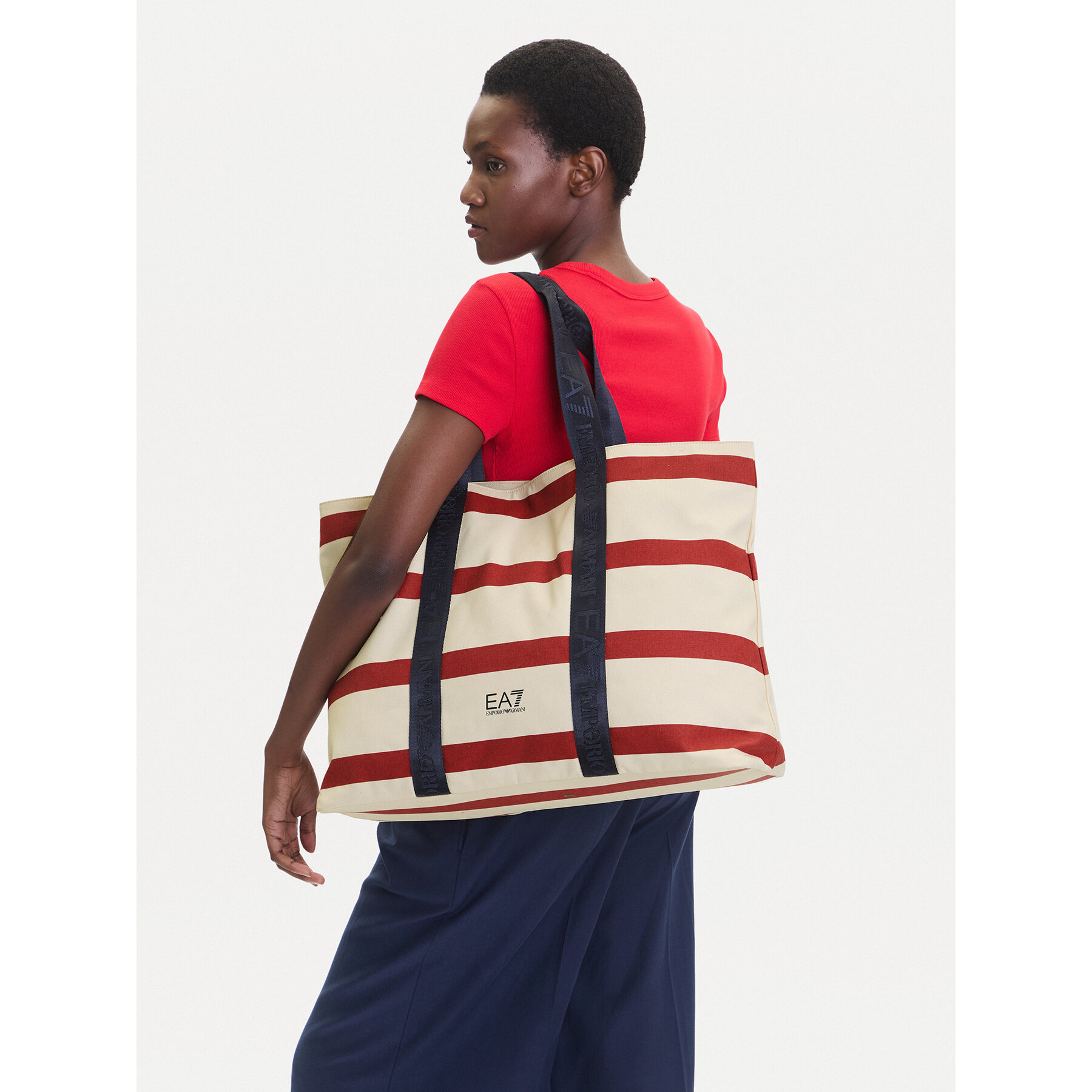 Дамска чанта EA7 Emporio Armani 7W000364 AF13727 F5016 Екрю