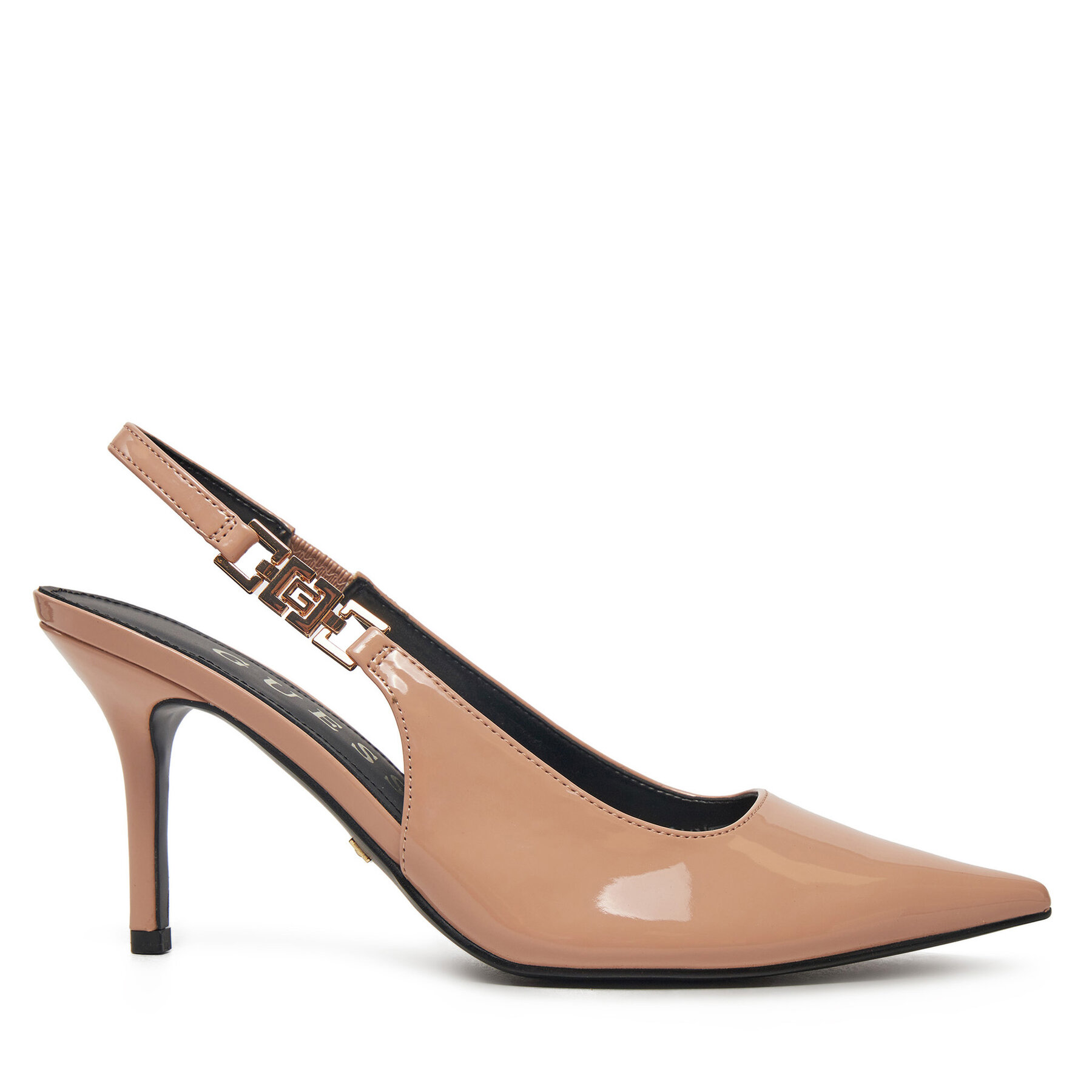 Обувки на ток Guess FLPNAS PAF05 Бежов