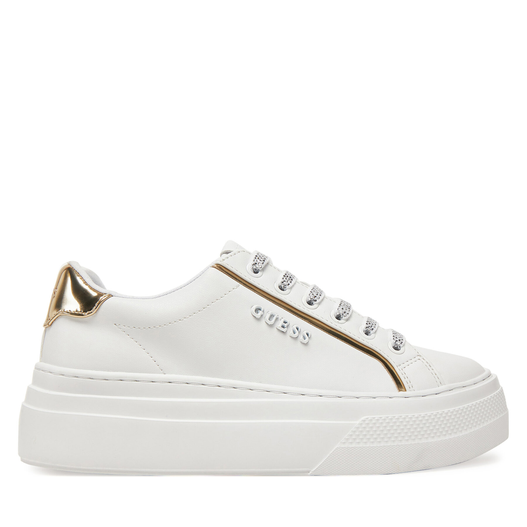Sneakersy Guess FLJMRI ELE12 Biela