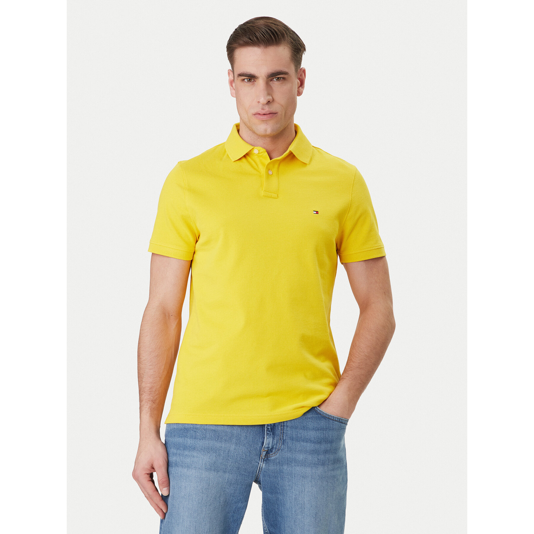 Tommy Hilfiger Polo 1985 MW0MW17770 Amarillo Regular Fit