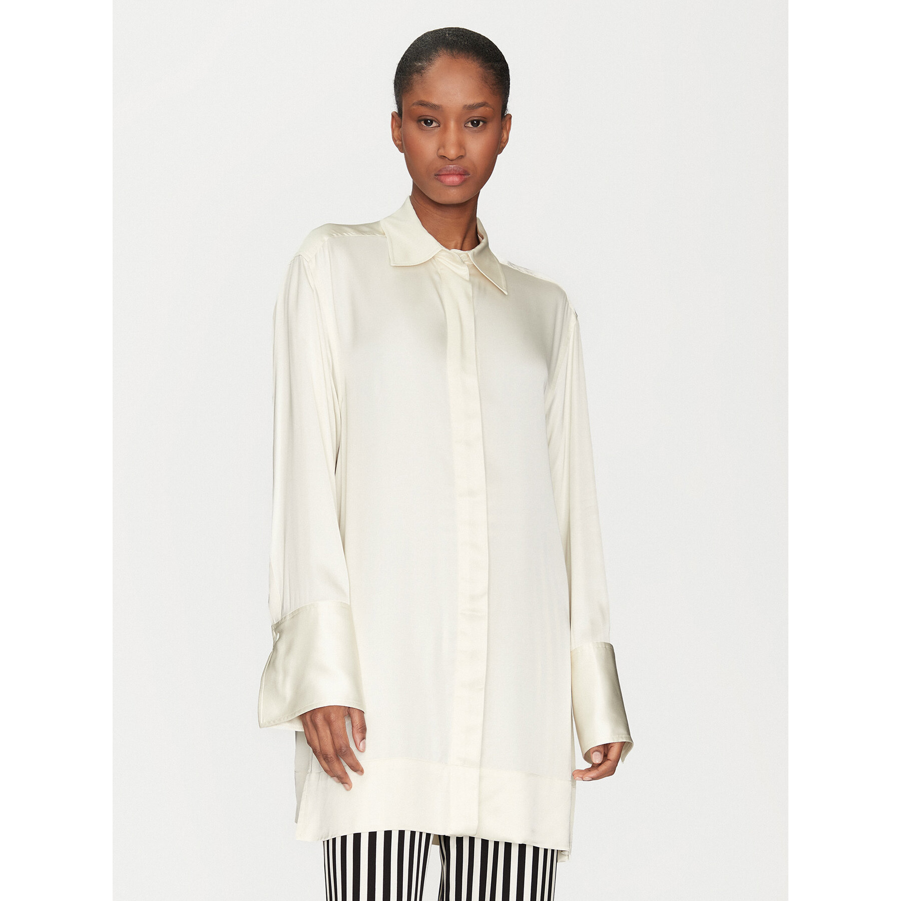 DAY BIRGER ÉT MIKKELSEN Hemd Lea-Solid DAY65243793 Écru Regular Fit