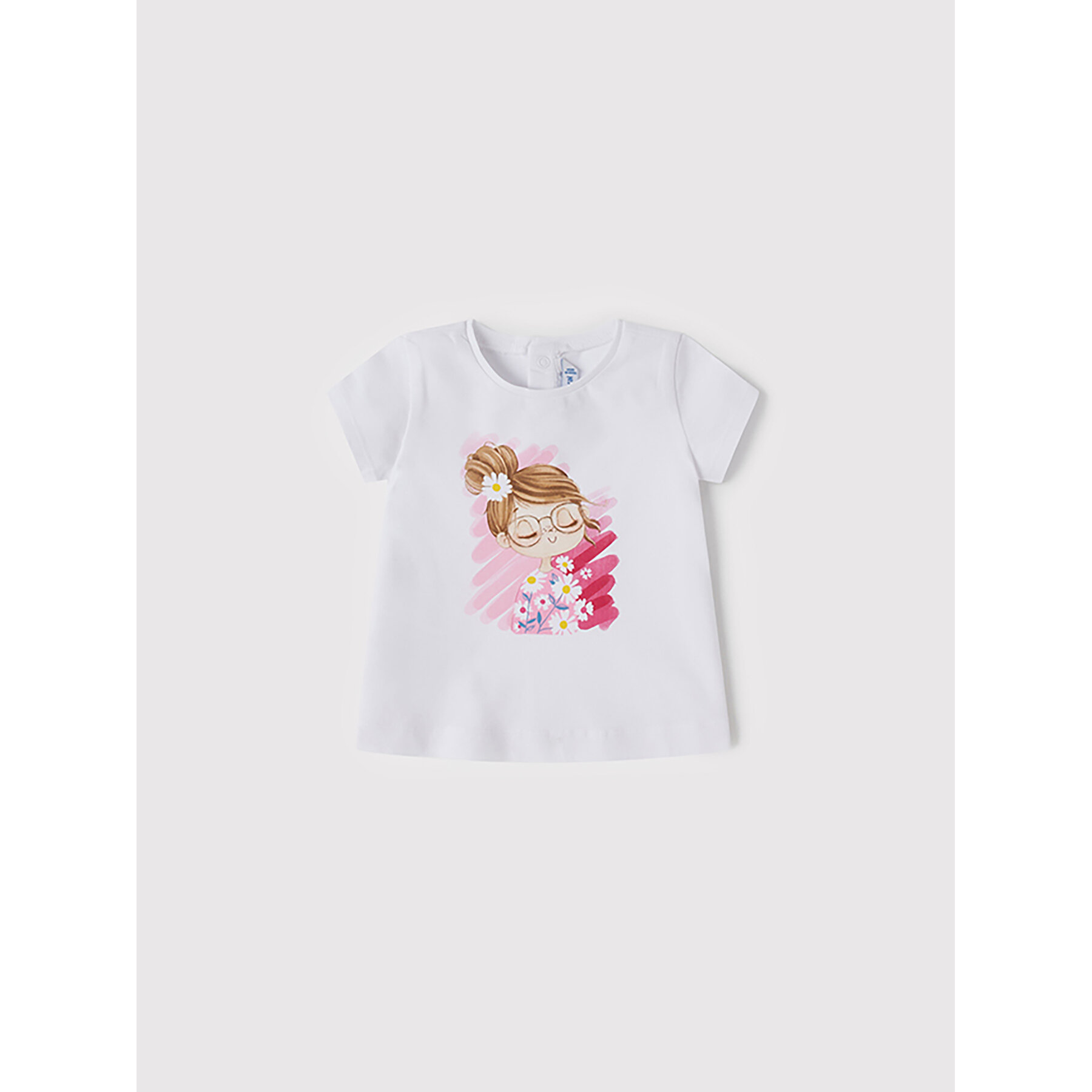 Mayoral T-Shirt 1033 Λευκό Regular Fit