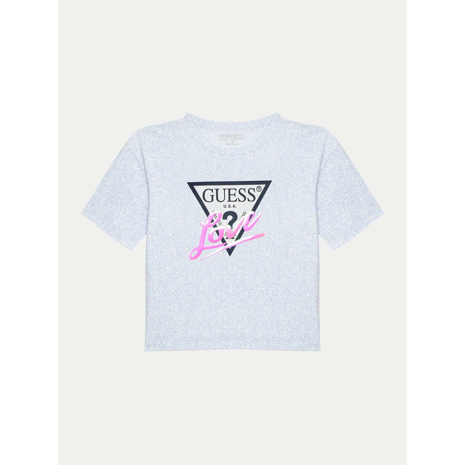 Guess T-Shirt J5GI10 K6YW4 Μπλε Regular Fit