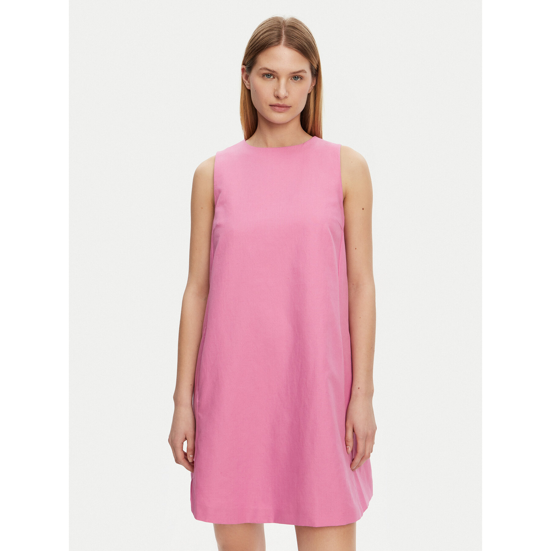 Weekend Max Mara Kleid für den Alltag Racer 2515221102 Rosa Regular Fit