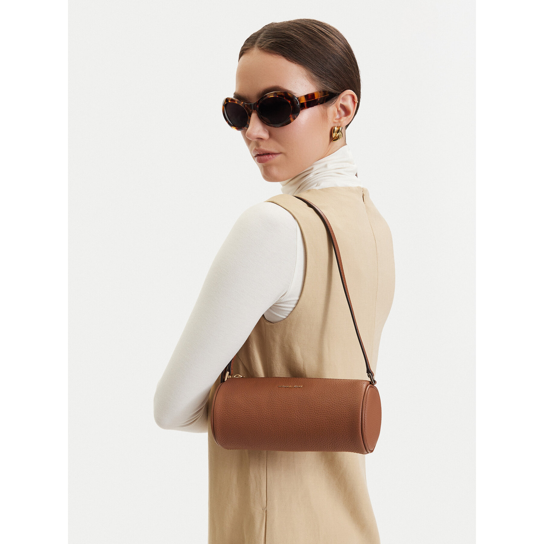 Дамска чанта MICHAEL Michael Kors 32S6GZYC1L Кафяв