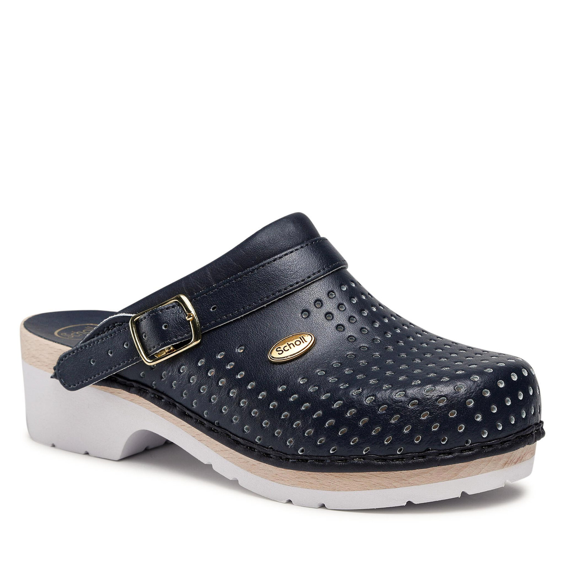 Șlapi Scholl Clog F20176 1040 Cobalt Blue epantofi.ro imagine noua
