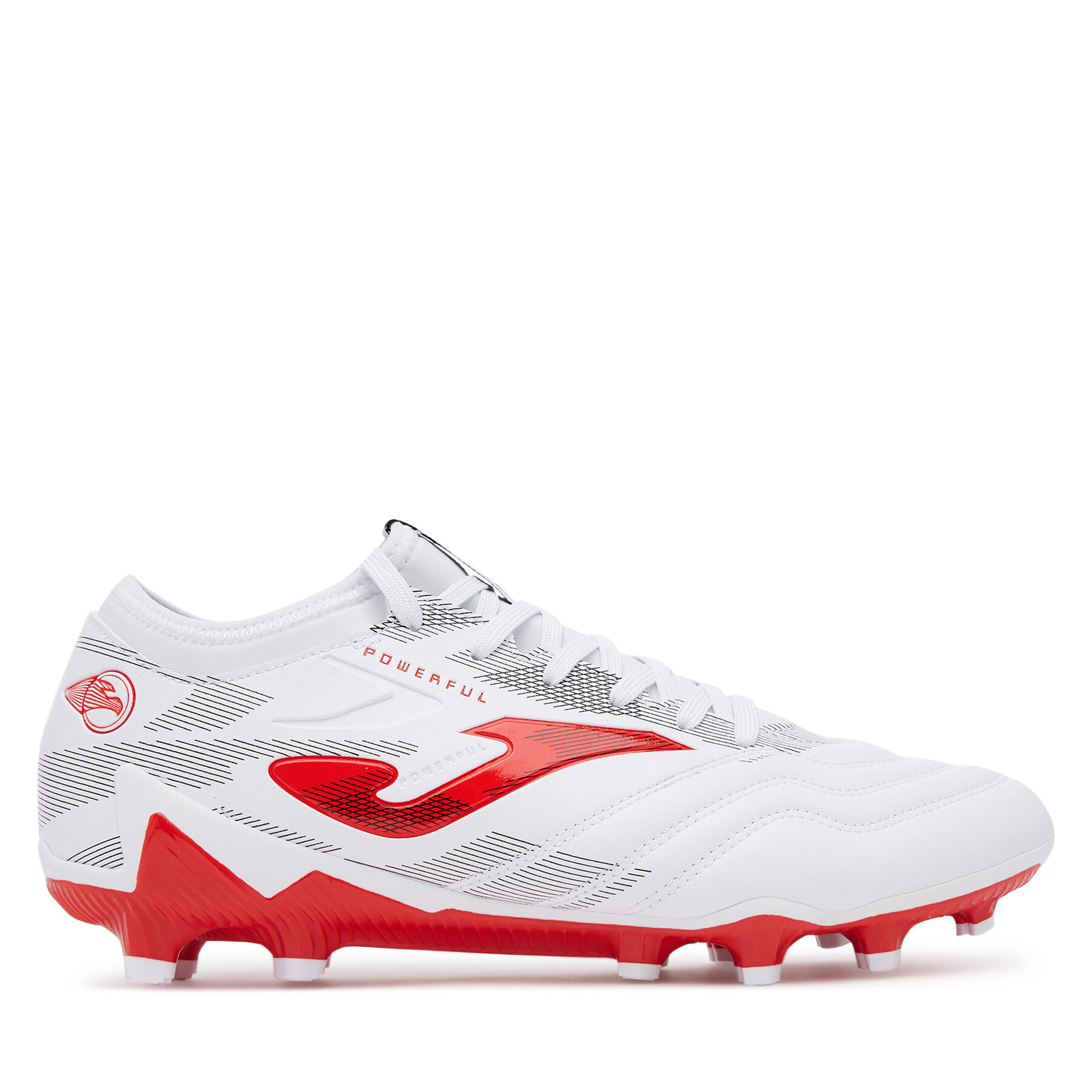 Ghete pentru fotbal Joma Powerful 2502 POWS2502FG Alb