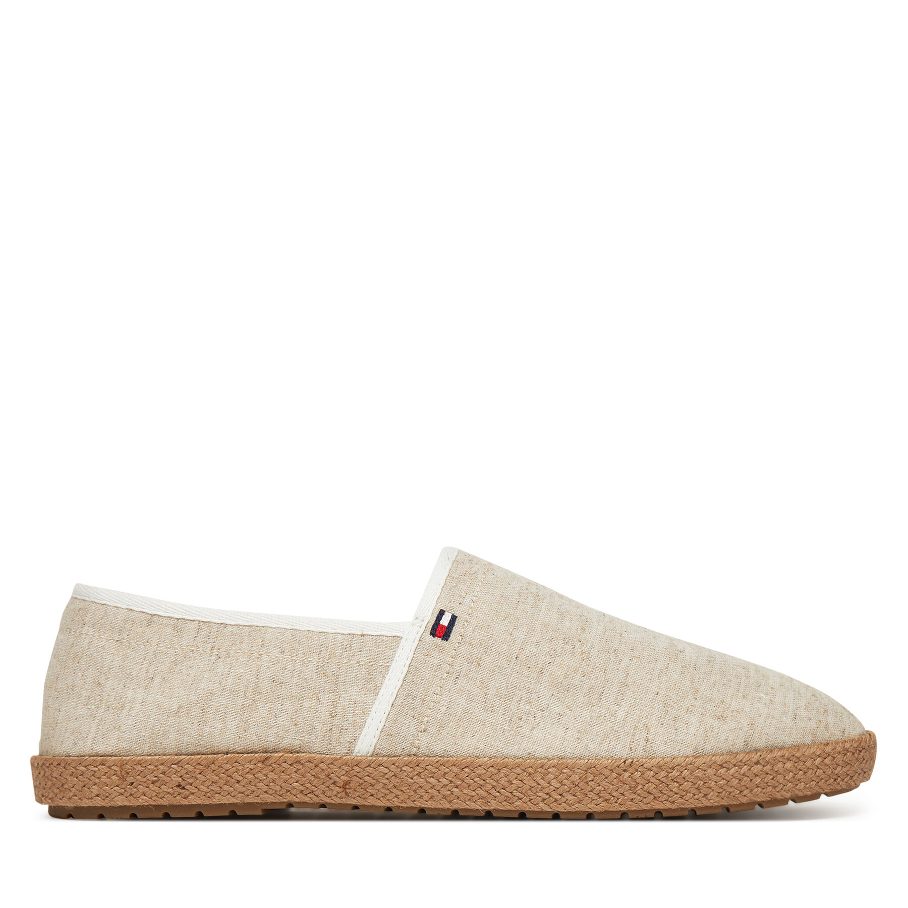 Pánske Espadrilky Tommy Hilfiger, Rozmer: 46, Écru, Hilfiger Chambray Espadrille FM0FM05391