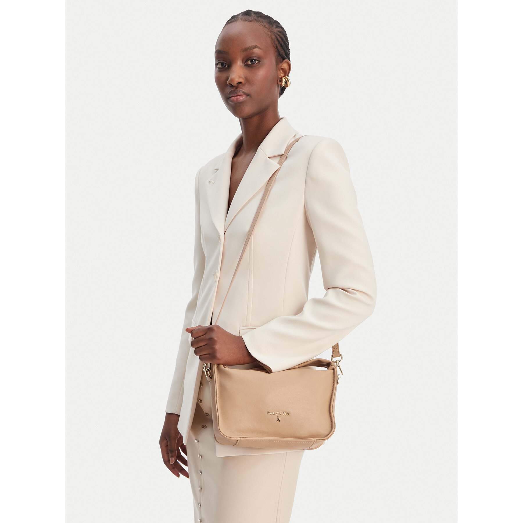 Geantă Patrizia Pepe 8B0316/L177-R874 Bej