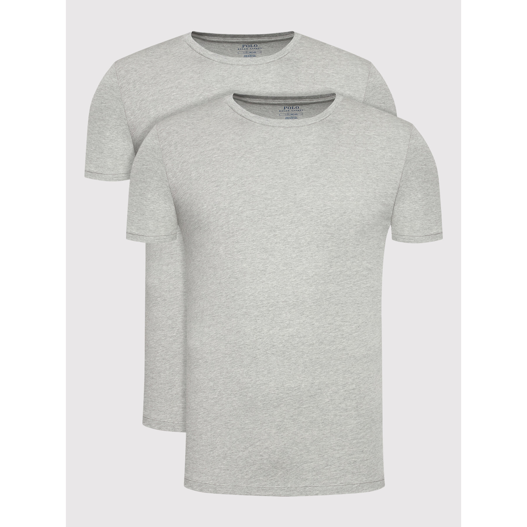 Polo Ralph Lauren Polo Ralph Lauren Σετ 2 T-Shirts 714835960003 Γκρι Slim Fit