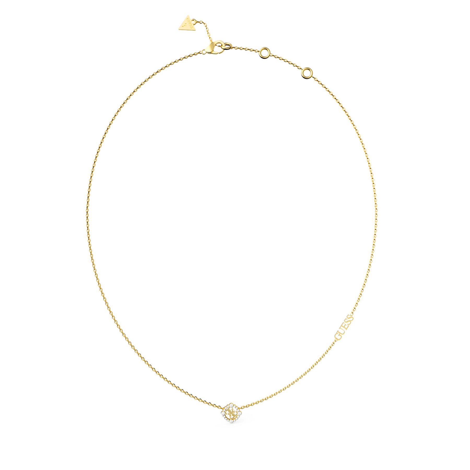 Ogrlica Guess JUBN04 643JW Zlata