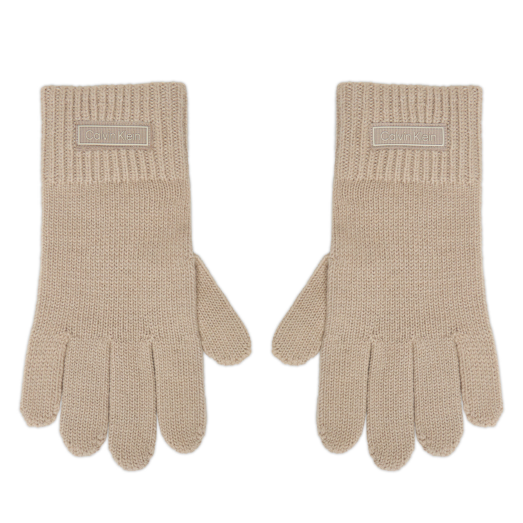 Ръкавици Calvin Klein LV14D8031G Бежов