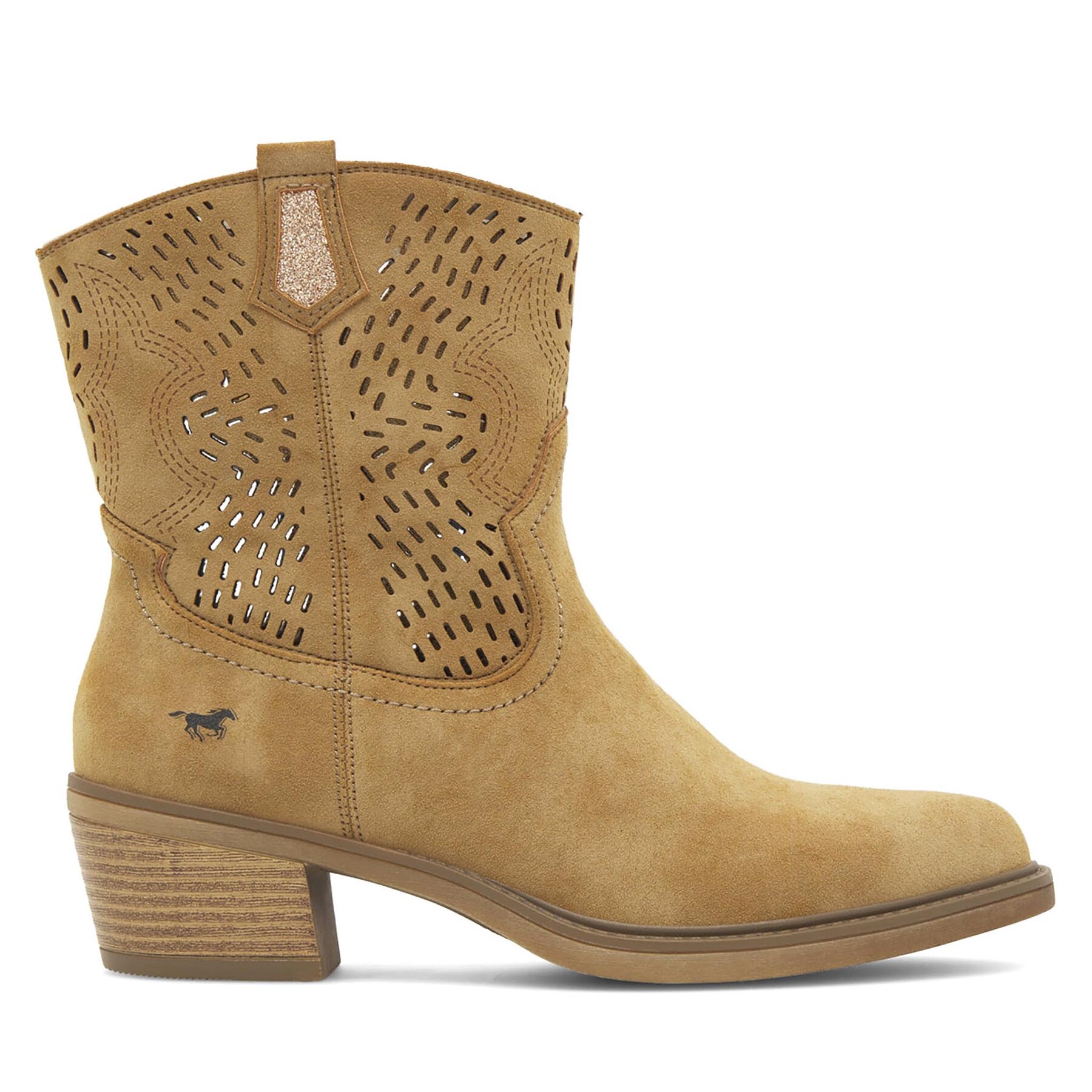 Botines camperos Mustang 1478-506 Marrón