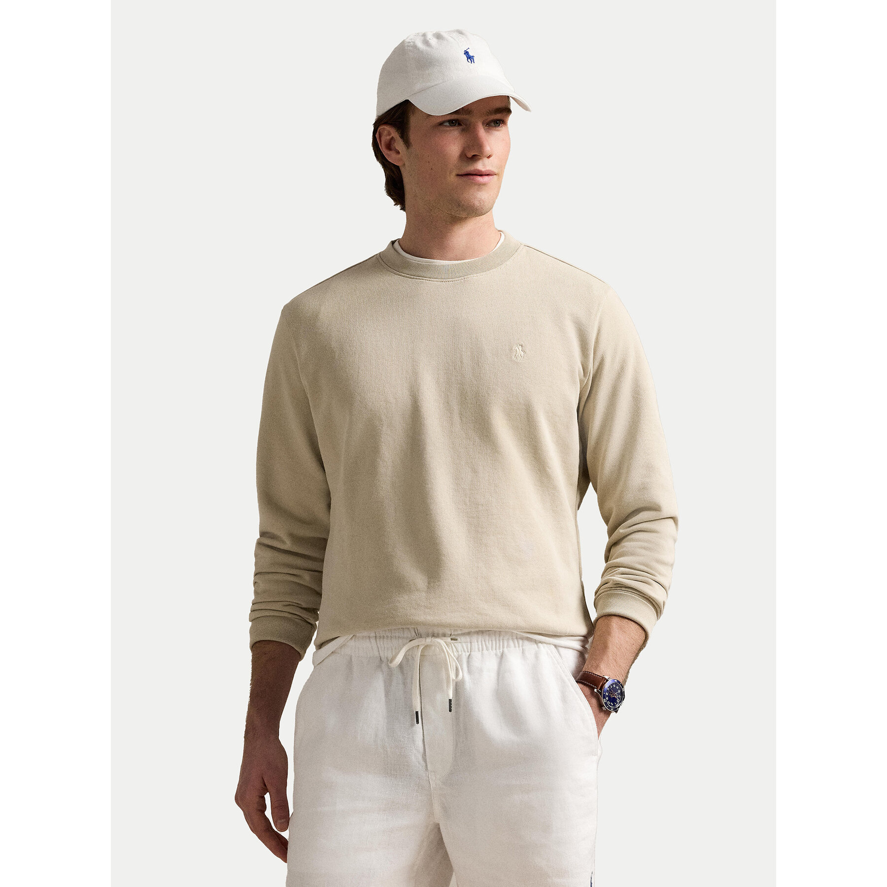 Polo Ralph Lauren Sweatshirt 710916689025 Beige Regular Fit