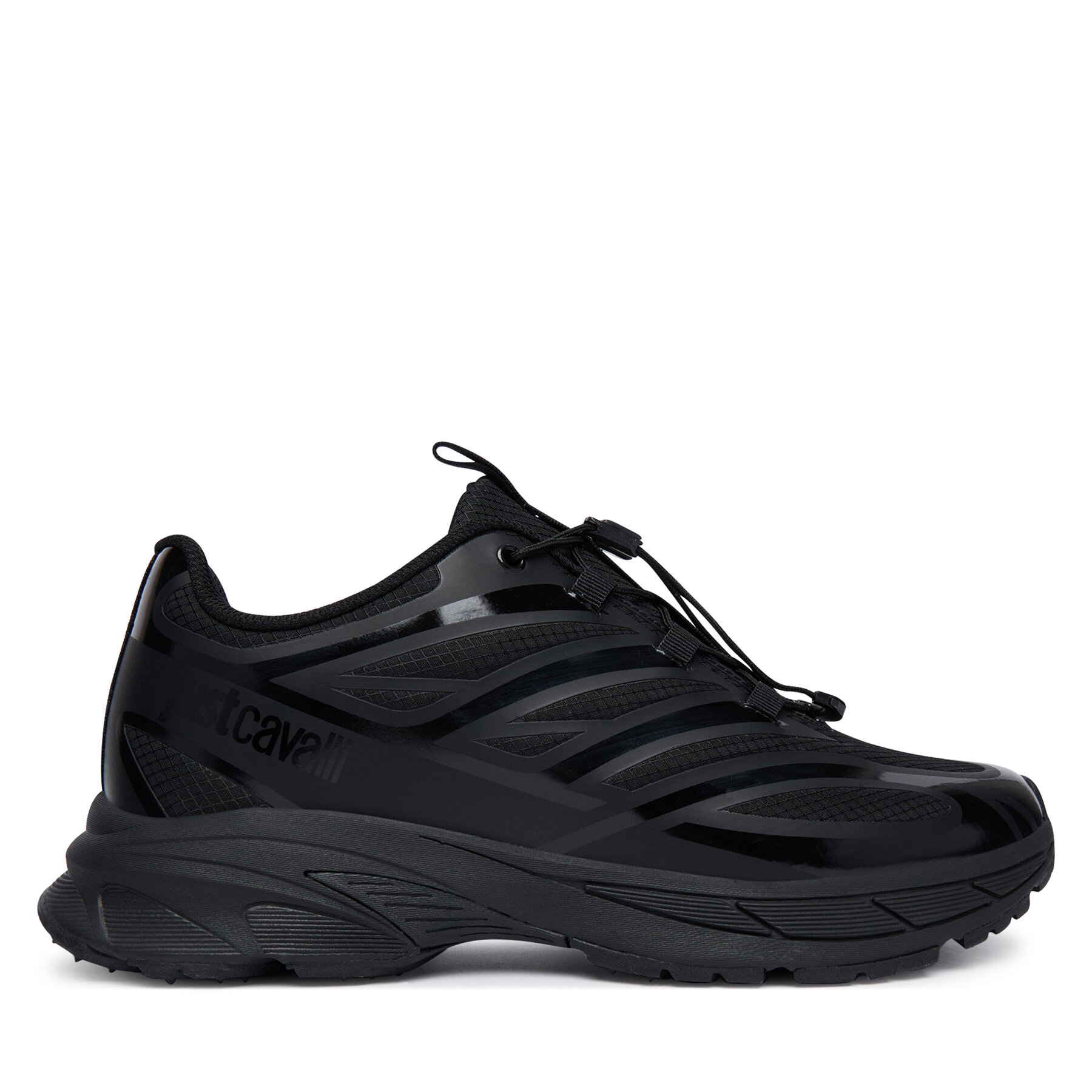 Sneakersy Just Cavalli 81QA3SG1 ZSF06 Čierna
