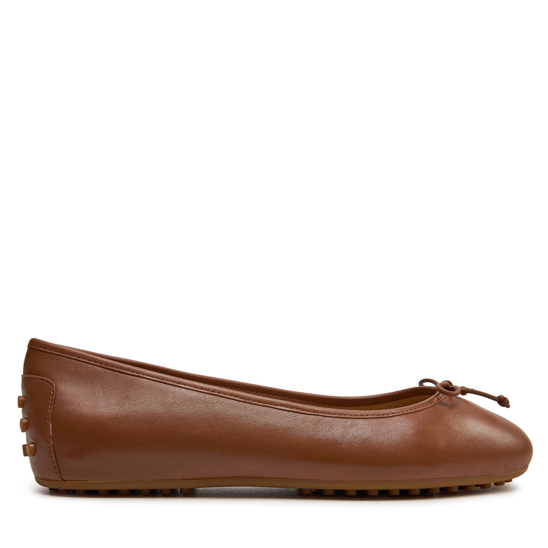 Damskie Baleriny LAUREN RALPH LAUREN, Rozmiar 37 Brązowy 802927941004