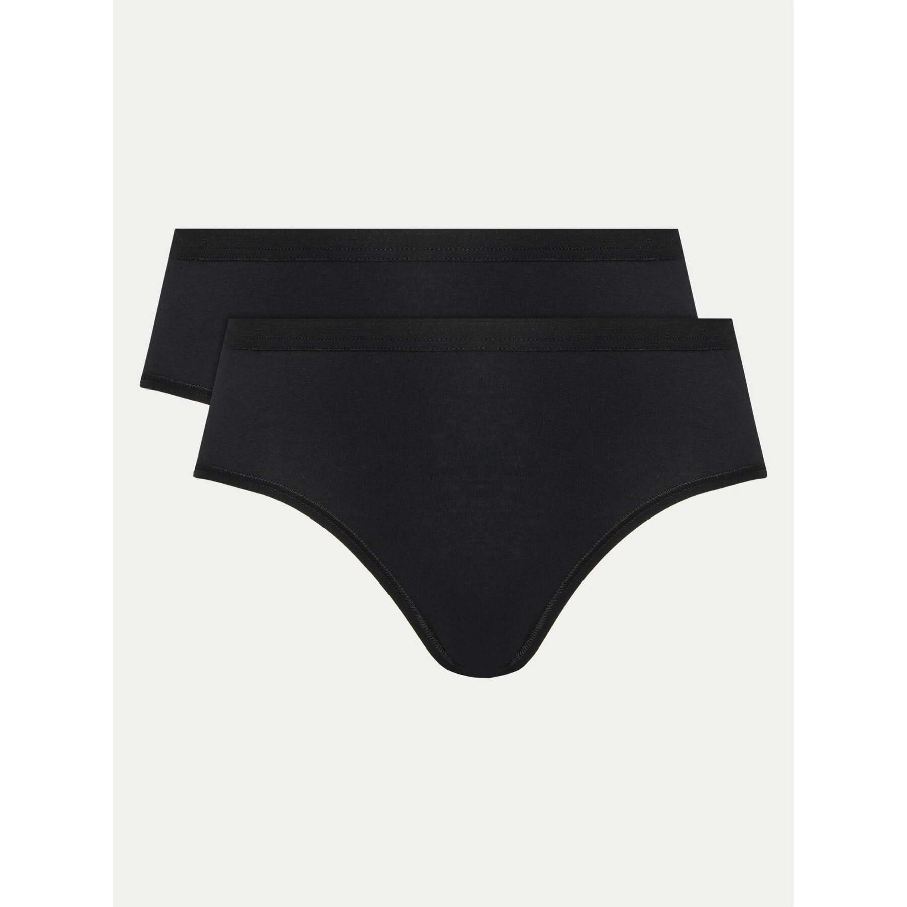 Triumph Klasszikus magas derekú bugyi szett Sense Of Cotton 10225046 Fekete