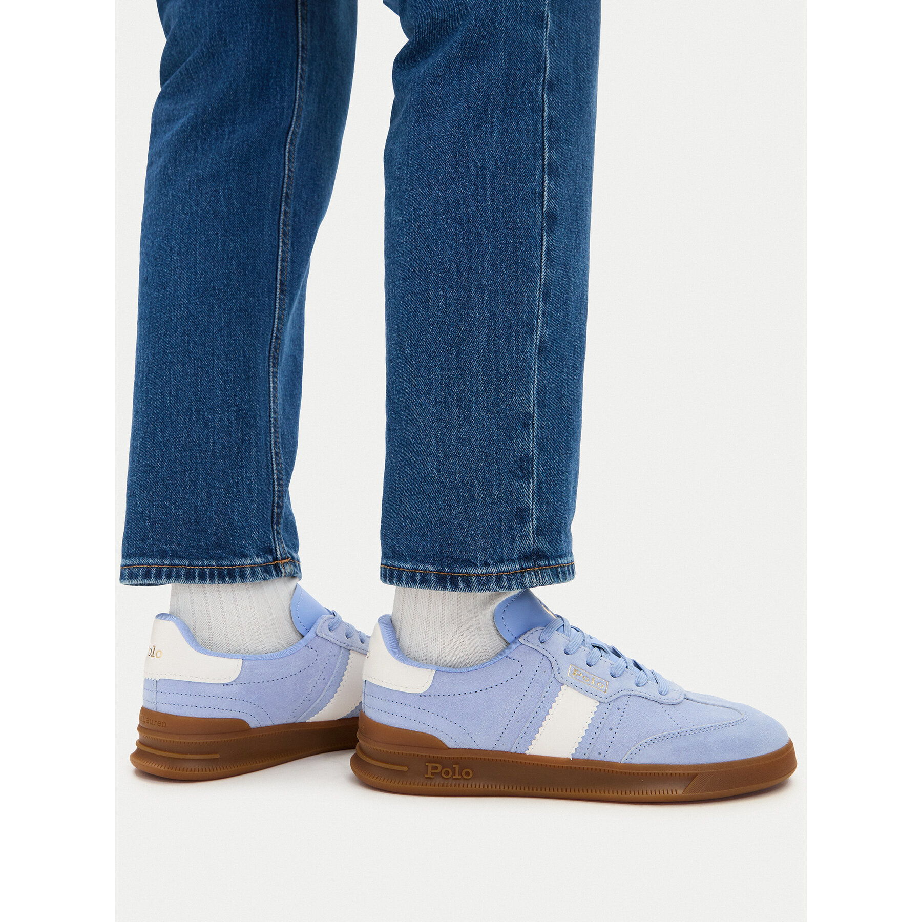 Sneakers Polo Ralph Lauren 804956688011 Albastru deschis