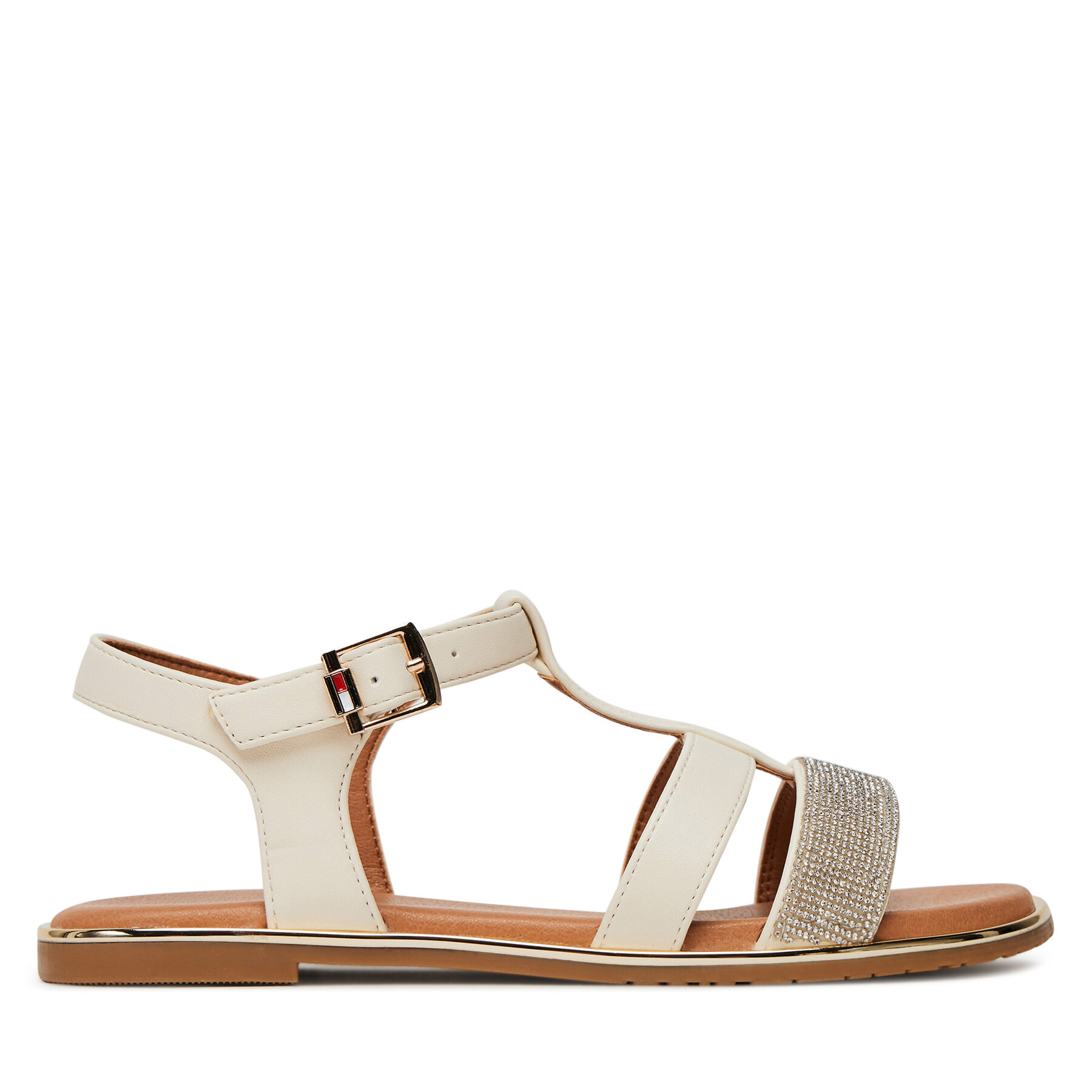 Szandál Tommy Hilfiger T3A2-33780-0371 S Ekru