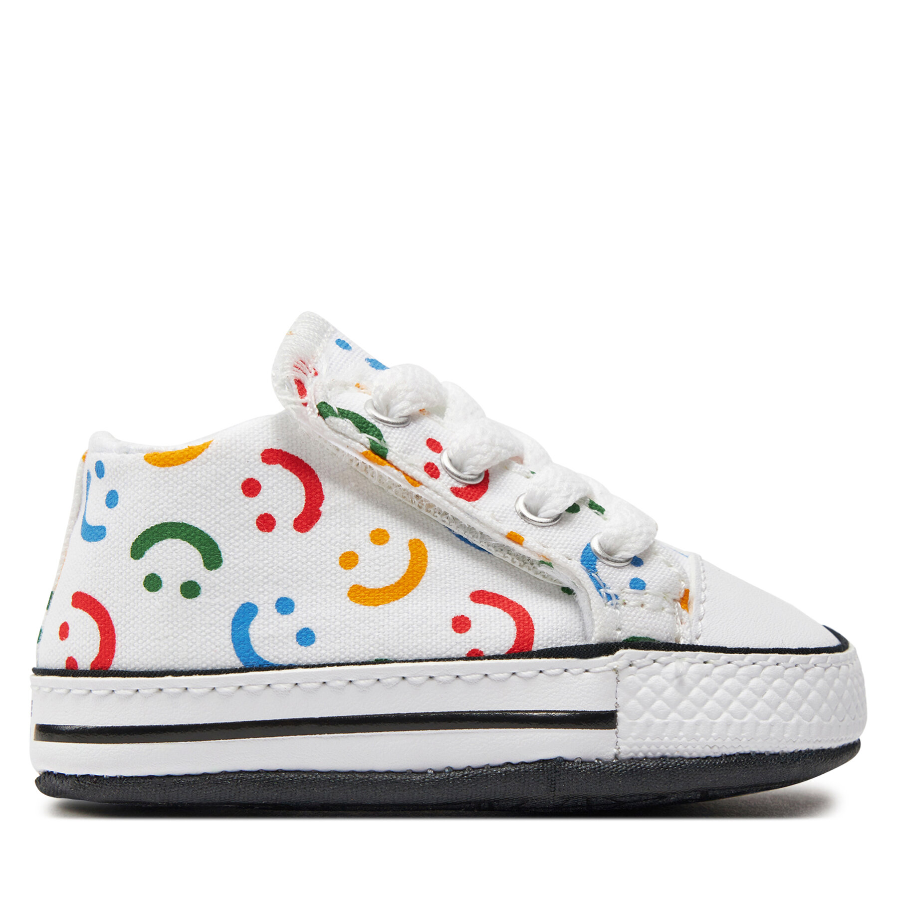 Dziecięce Tenisówki Converse, Rozmiar 20 Biały Chuck Taylor All Star Cribster Easy On Doodles A06353C