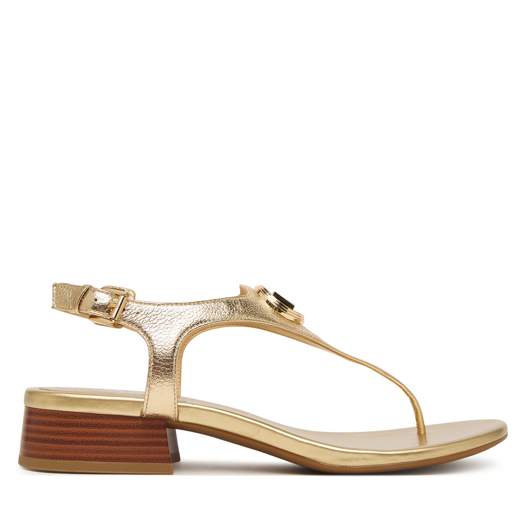 Sandale MICHAEL Michael Kors Mckenzie 40T6MZFS1M Auriu