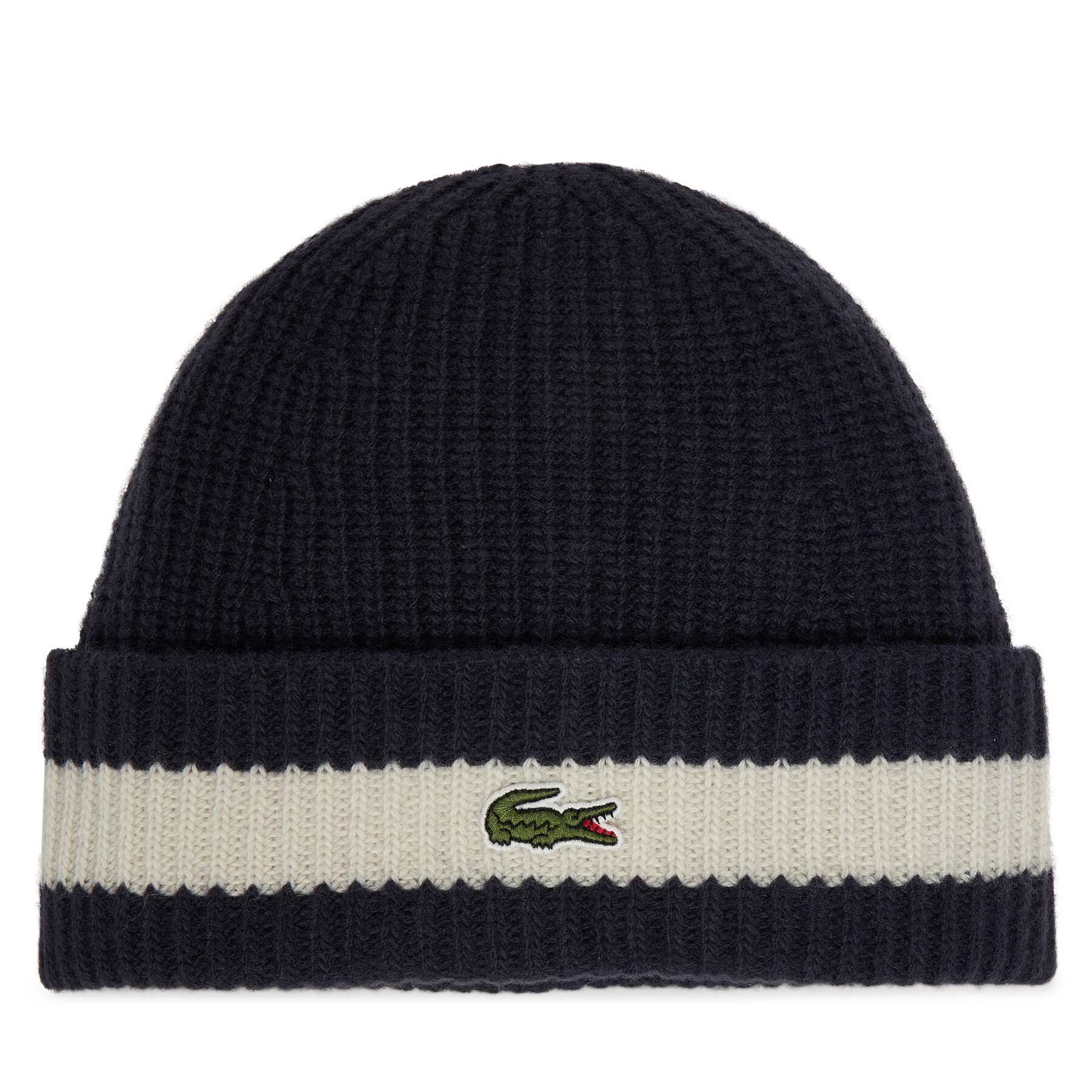 Шапка Lacoste RB9883 Тъмносин