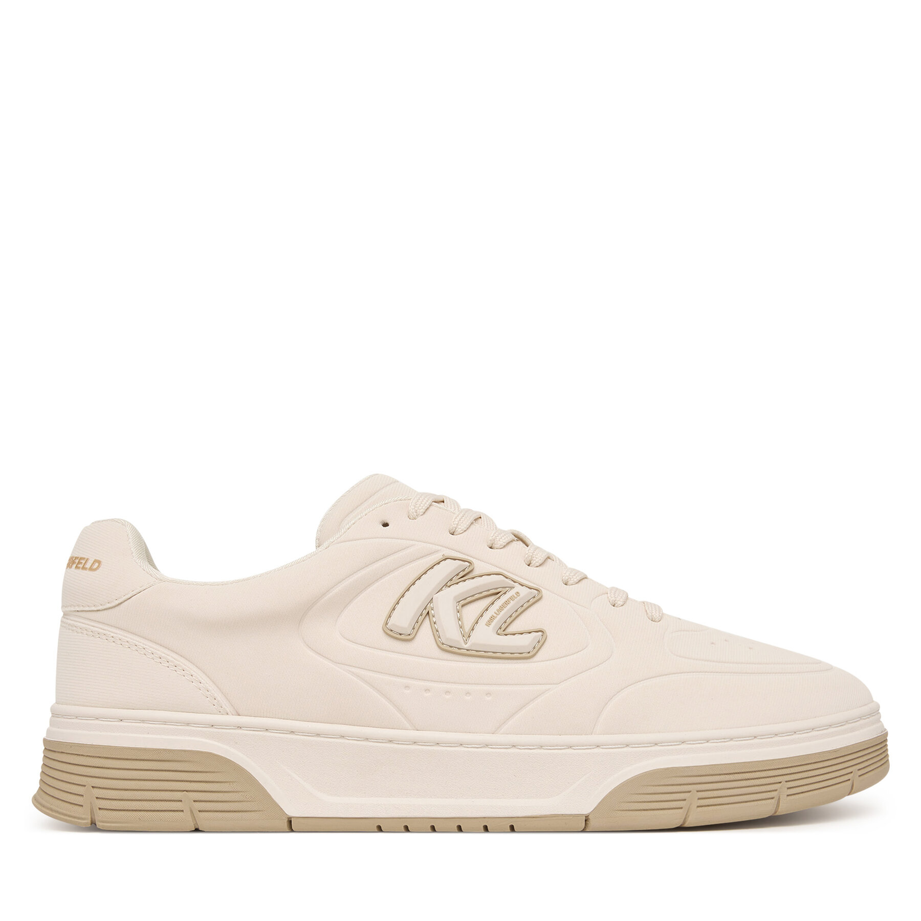 Сникърси KARL LAGERFELD Kourtney KL53016 Екрю