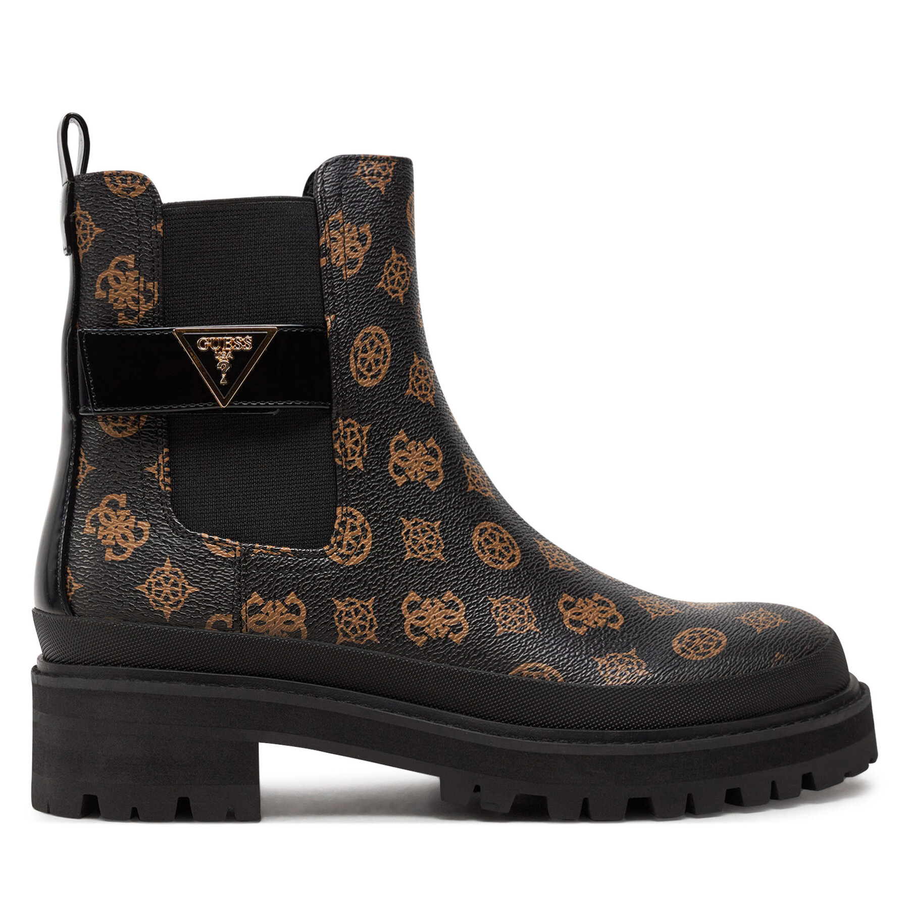 Боти Guess Bensly FLFBEN FAL10 Черен