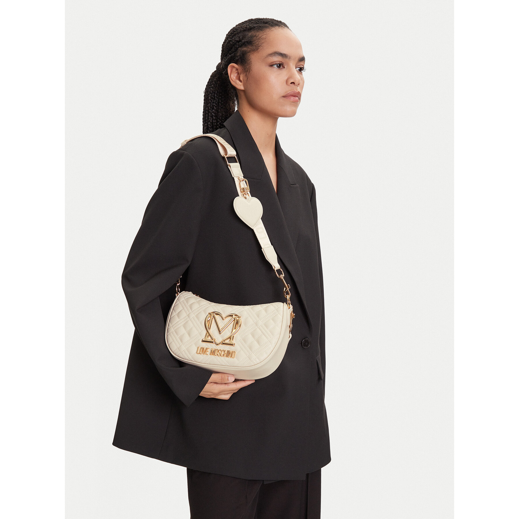 Дамска чанта LOVE MOSCHINO JC4301PP0MK1211A Екрю