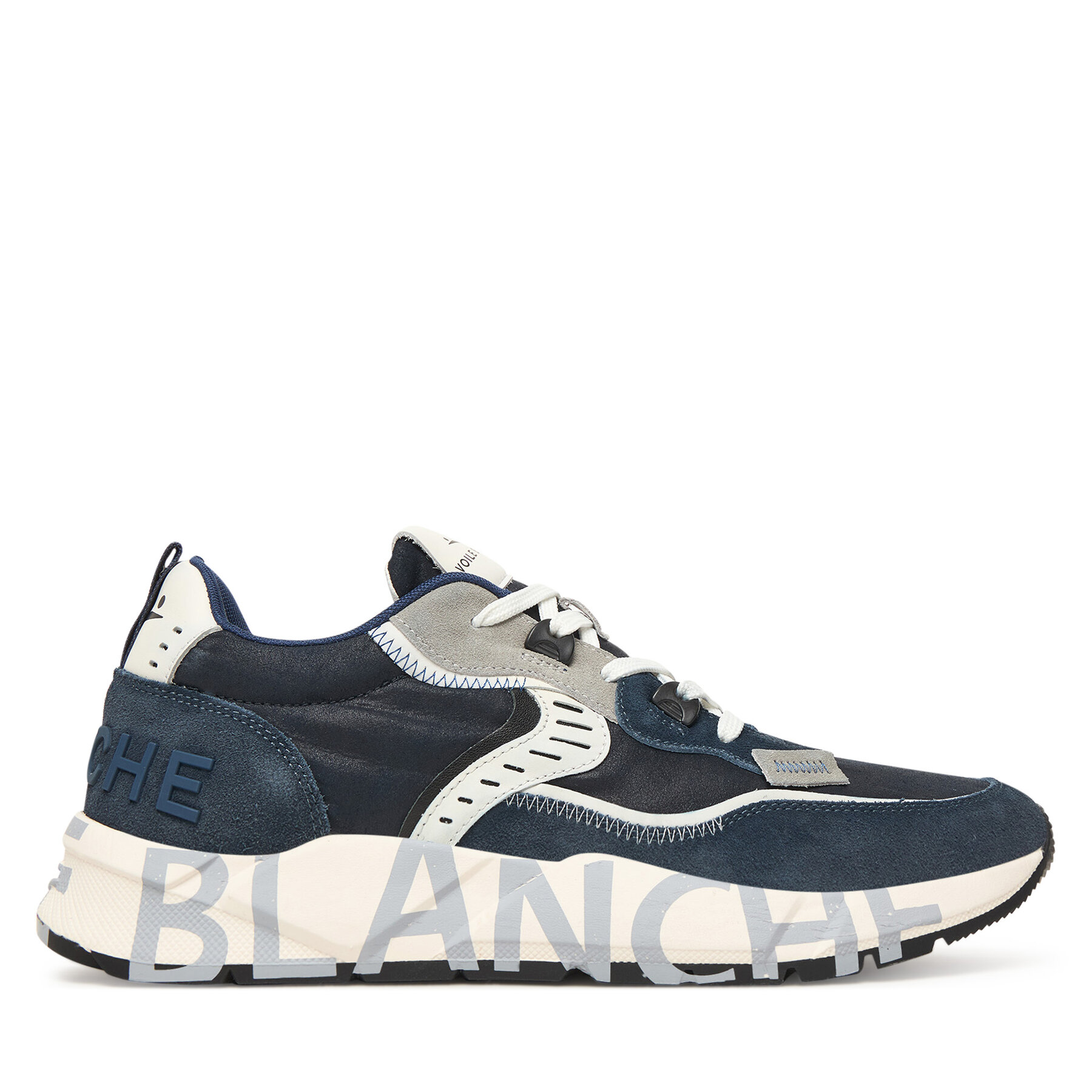 Sneakers Voile Blanche Club01. 2017465-17 Bleumarin