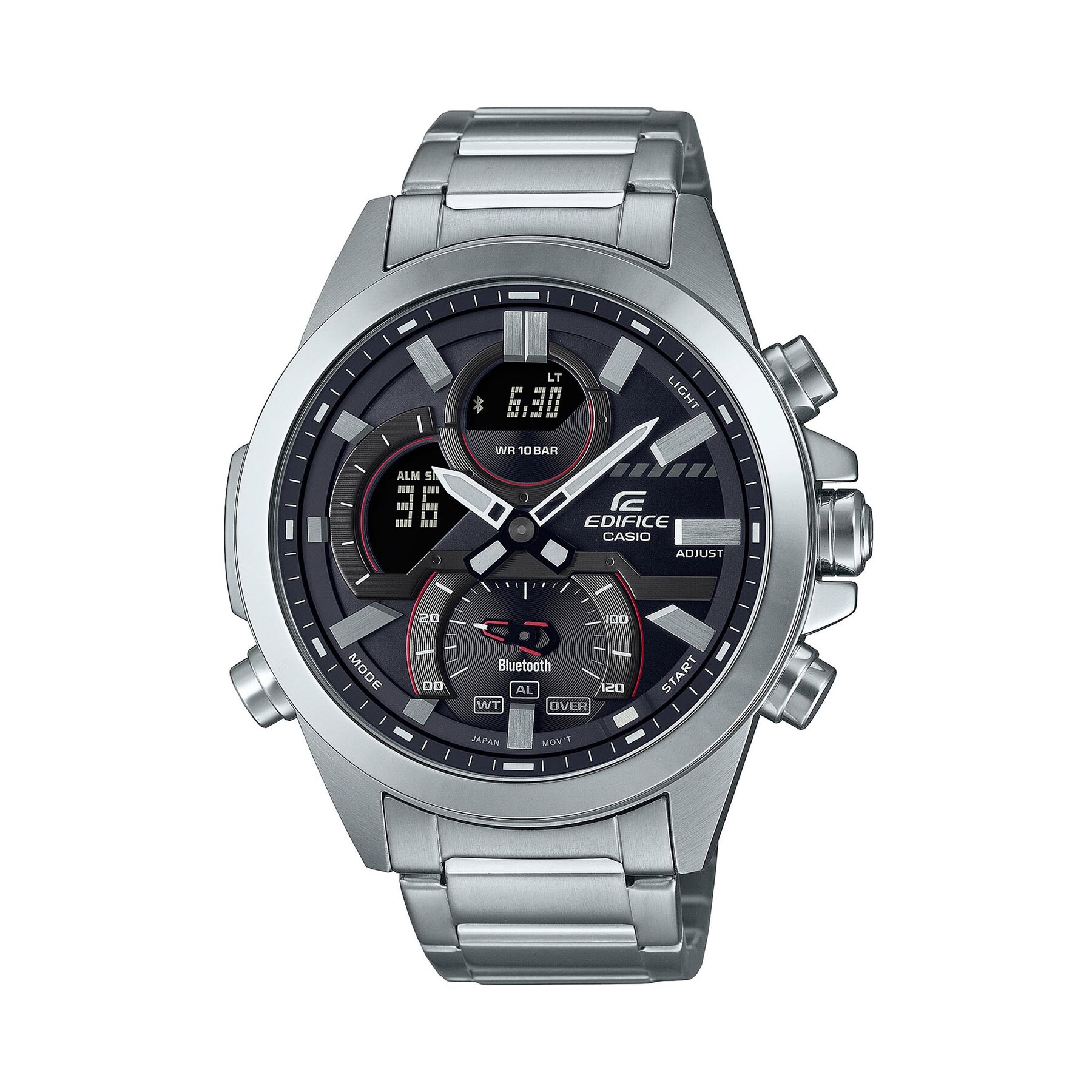 Ρολόι Casio Edifice ECB-30D-1AEF Ασημί