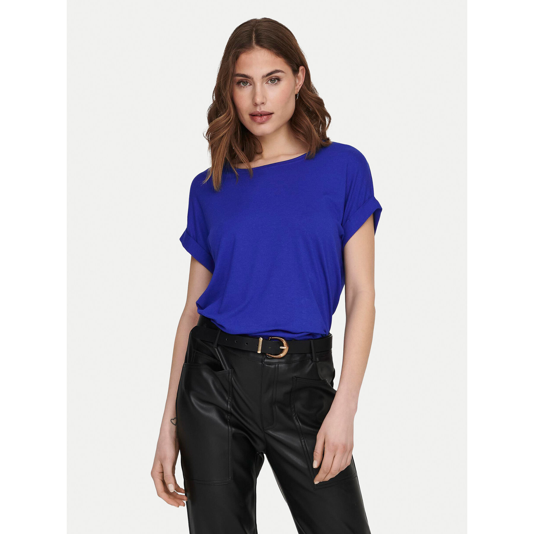 ONLY T-shirt Moster 15106662 Blu Regular Fit