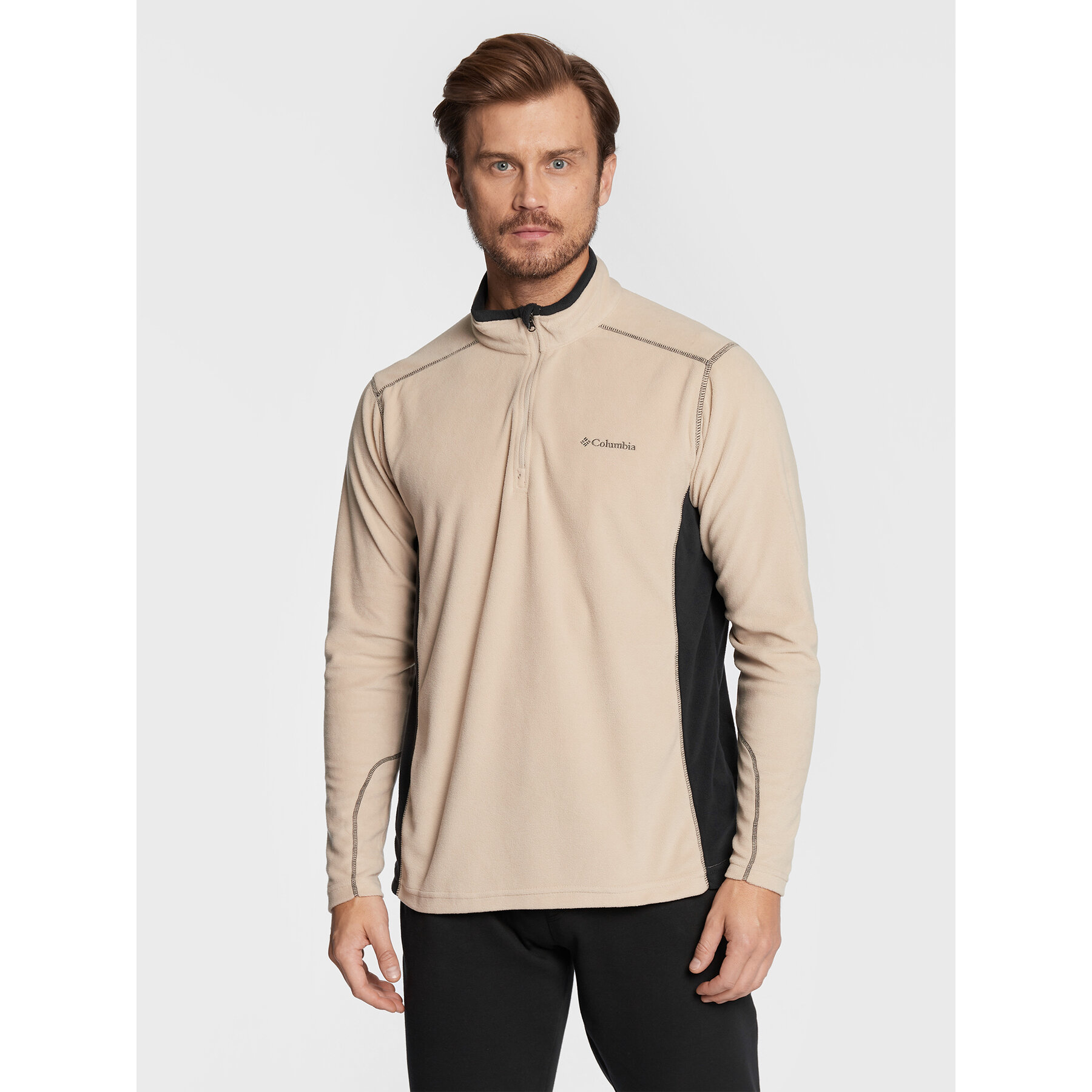 Columbia Fleecejacke Klamath Range 1352472 Beige Regular Fit