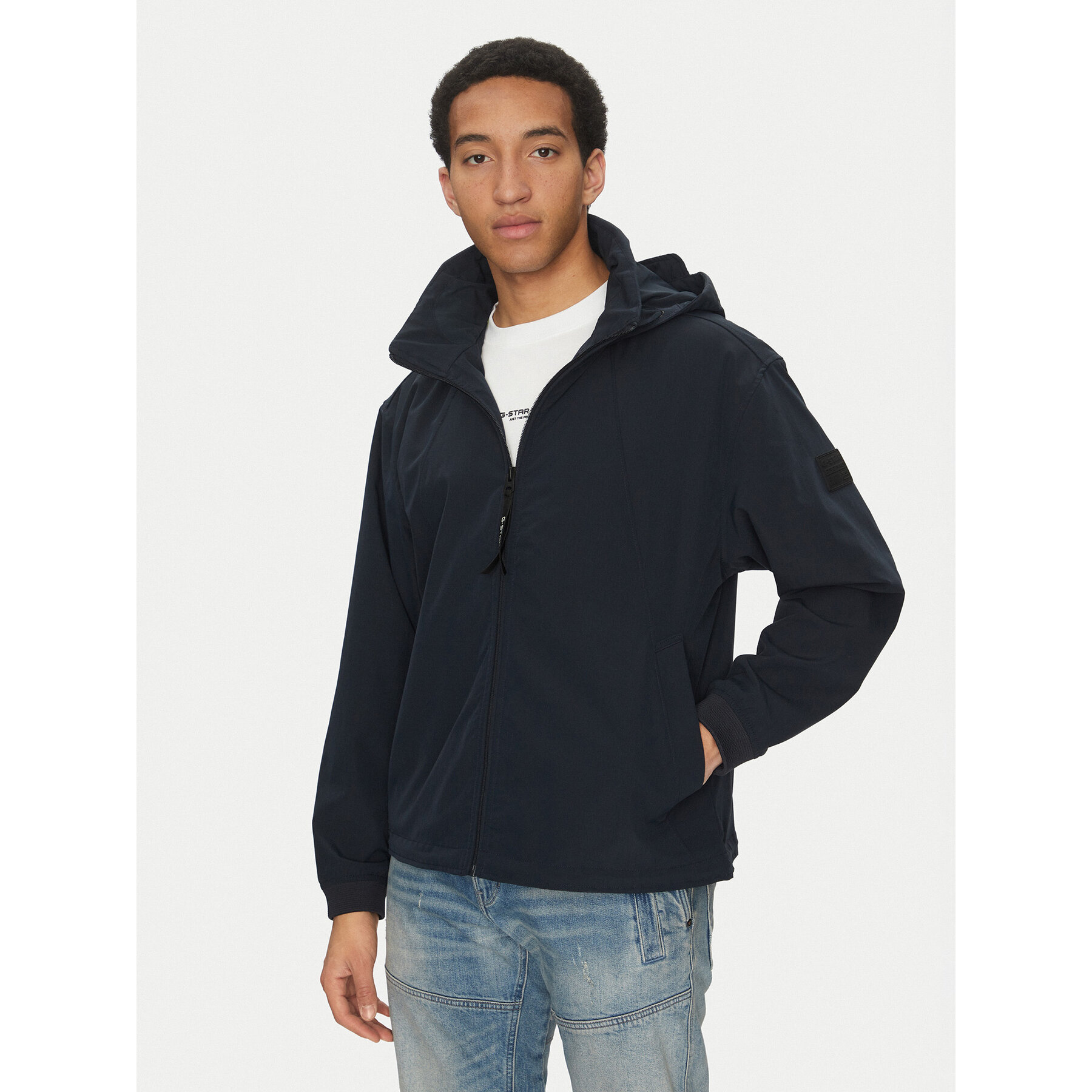 G-Star Raw Übergangsjacke Lw Expedition Sporty D26114-D909 C742 Dunkelblau Regular Fit