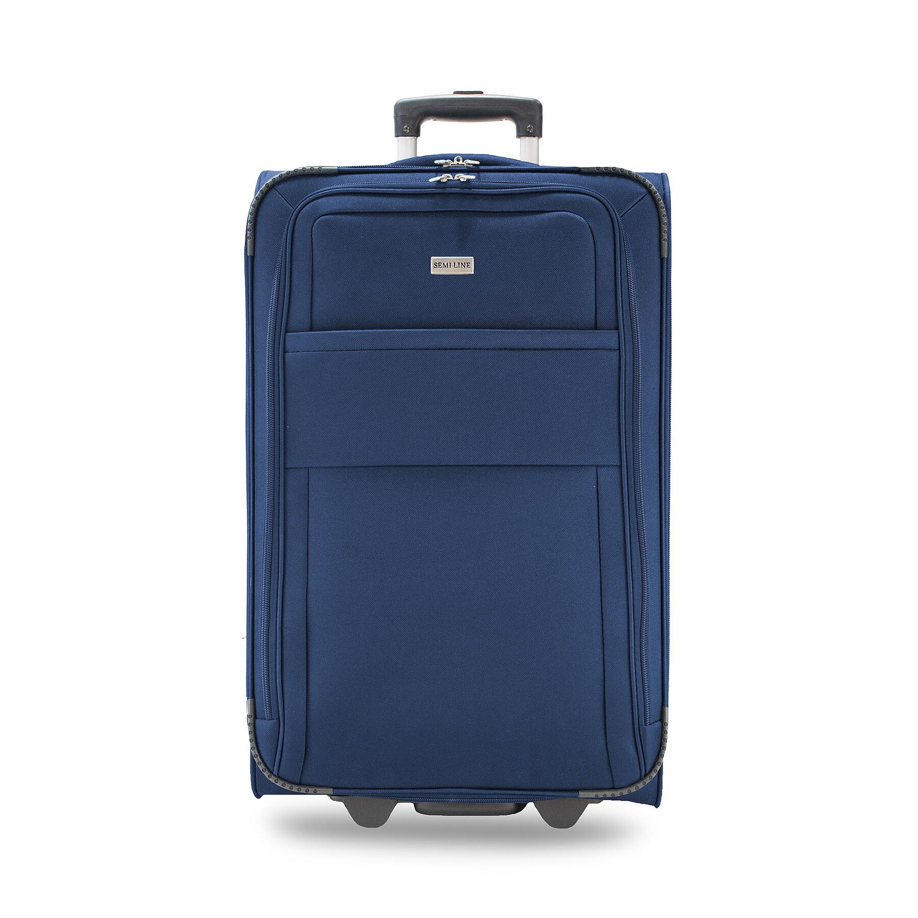 Semi Line Μεσαία Βαλίτσα Semi Line T5601-8 Σκούρο μπλε