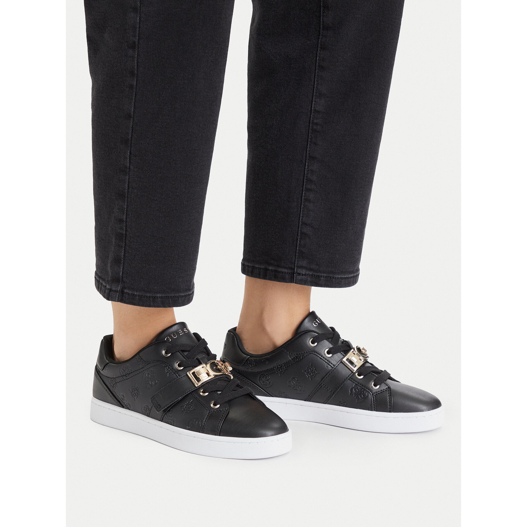 Sneakers Guess FLTJAM FAL12 Negru