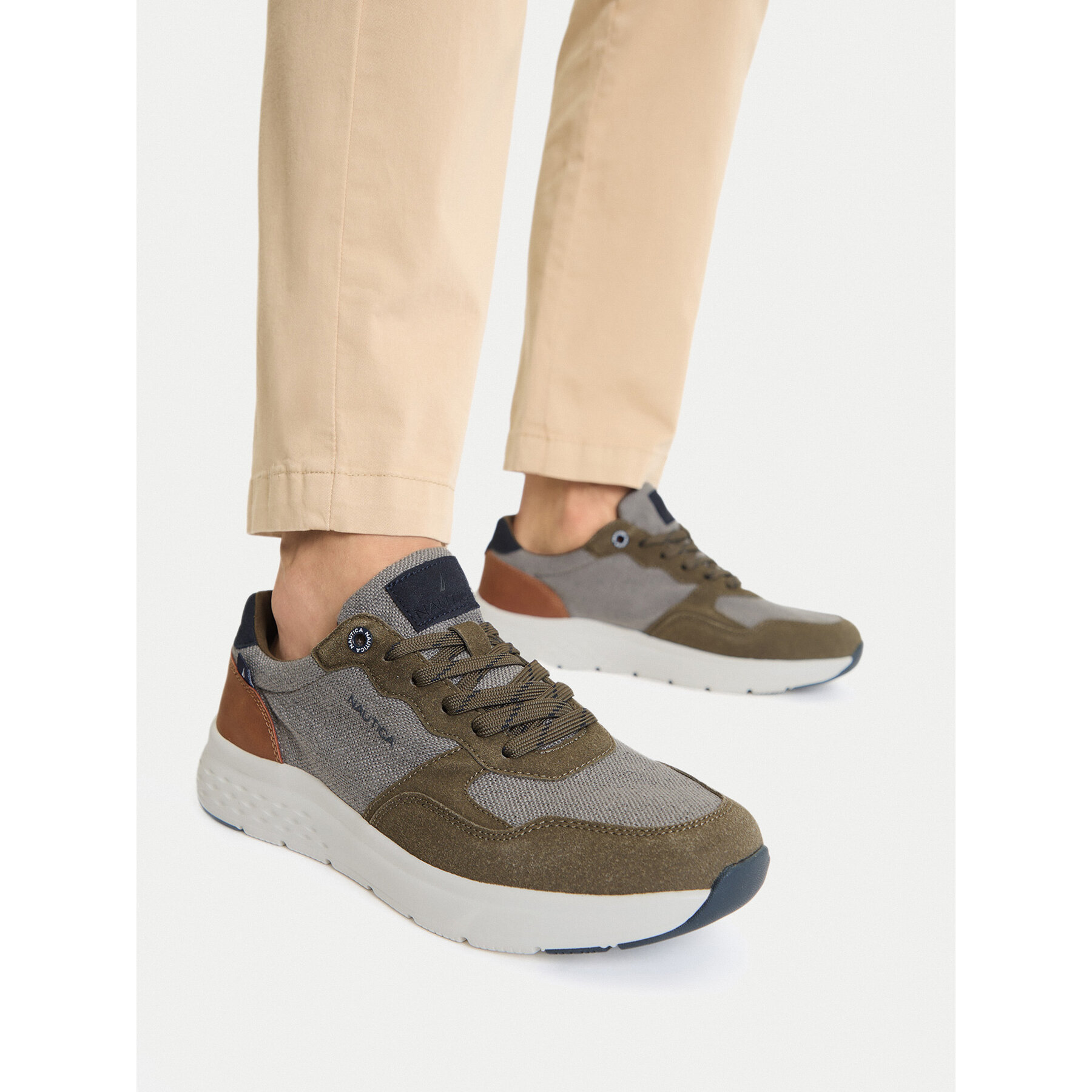 Sneakersy Nautica CWBEO-BASILIO-01 Zelená