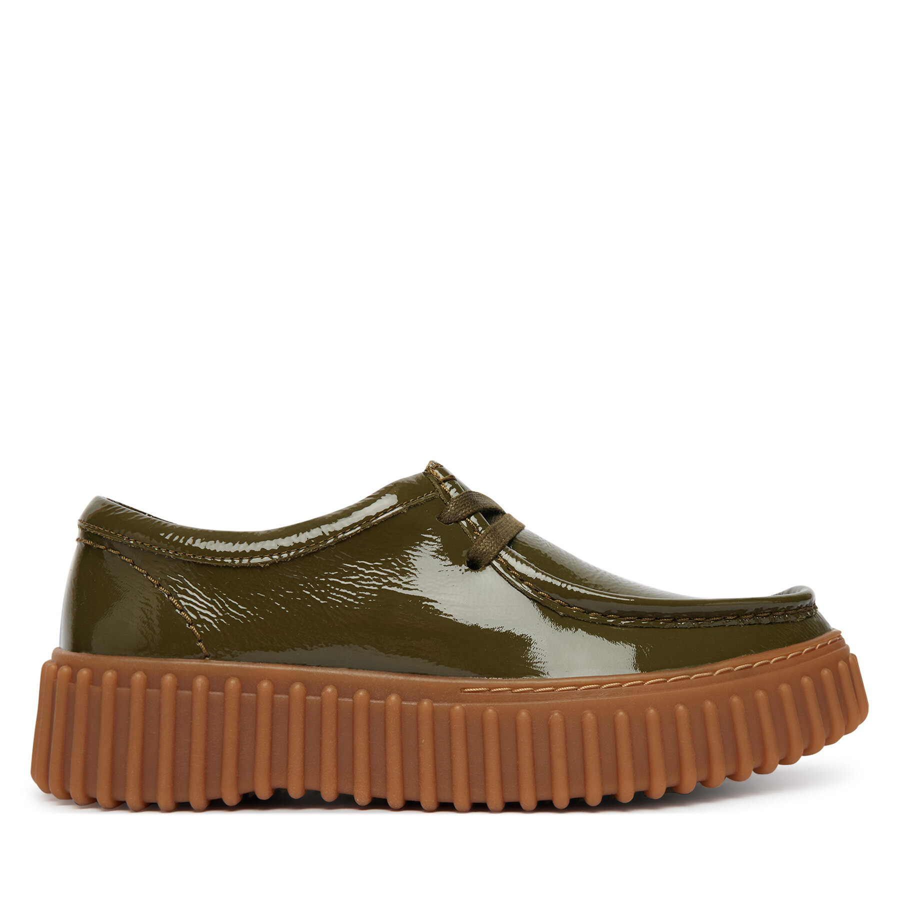 Félcipő Clarks Torhill Bee 26186668 Zöld