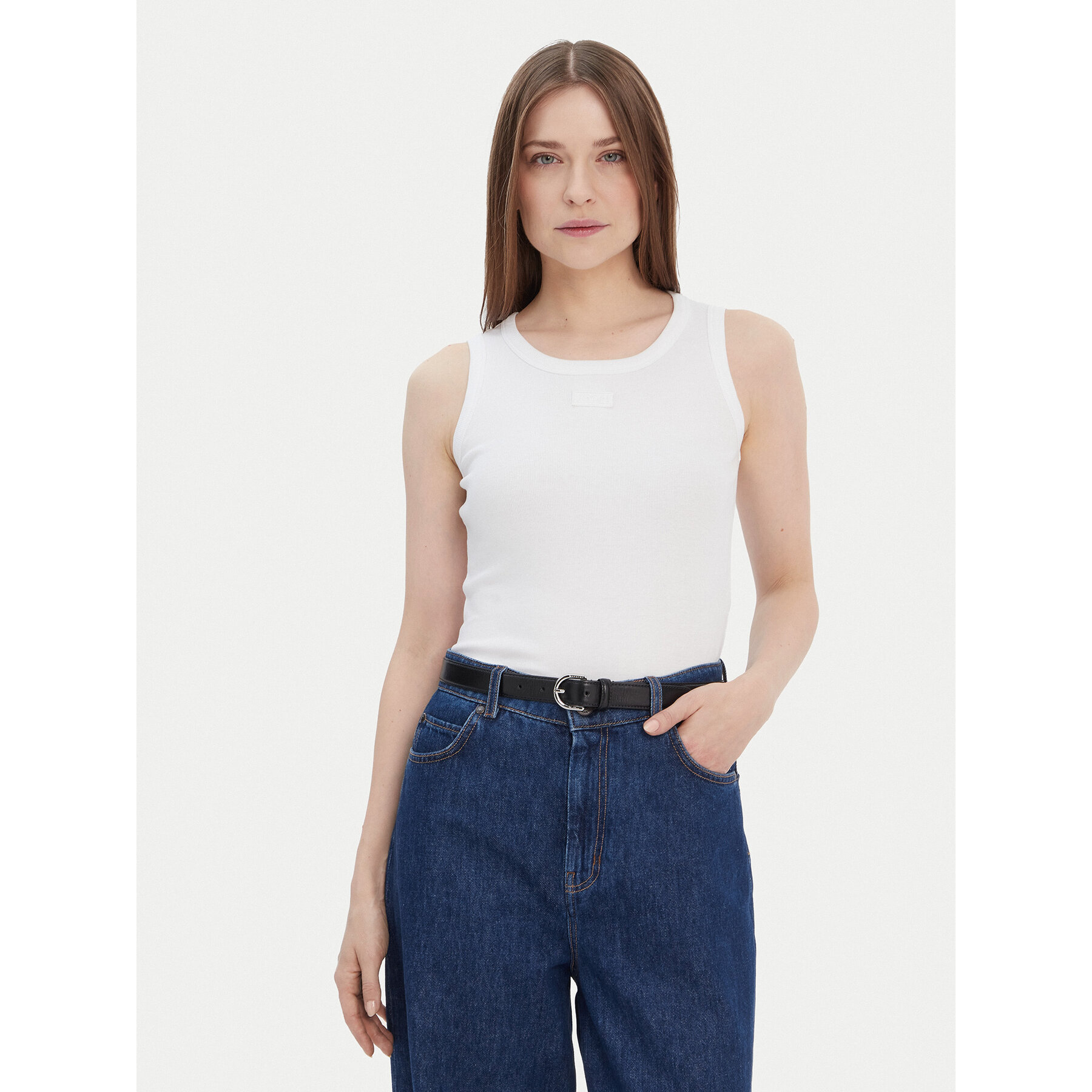 JOOP! Top 30040191 Bijela Slim Fit