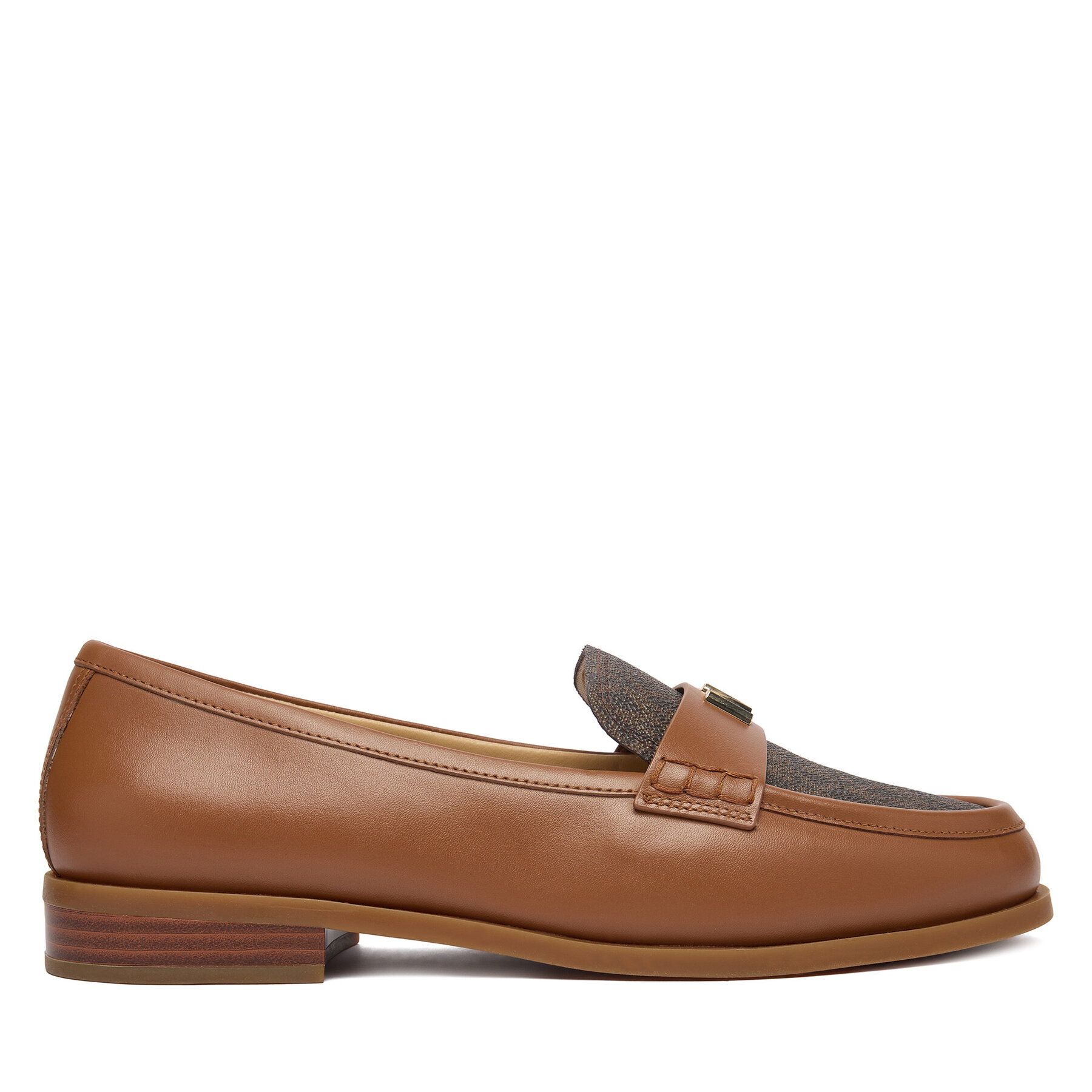 лоуфъри с дебела подметка MICHAEL Michael Kors Lec Loafer 40F5LXFP1B Кафяв