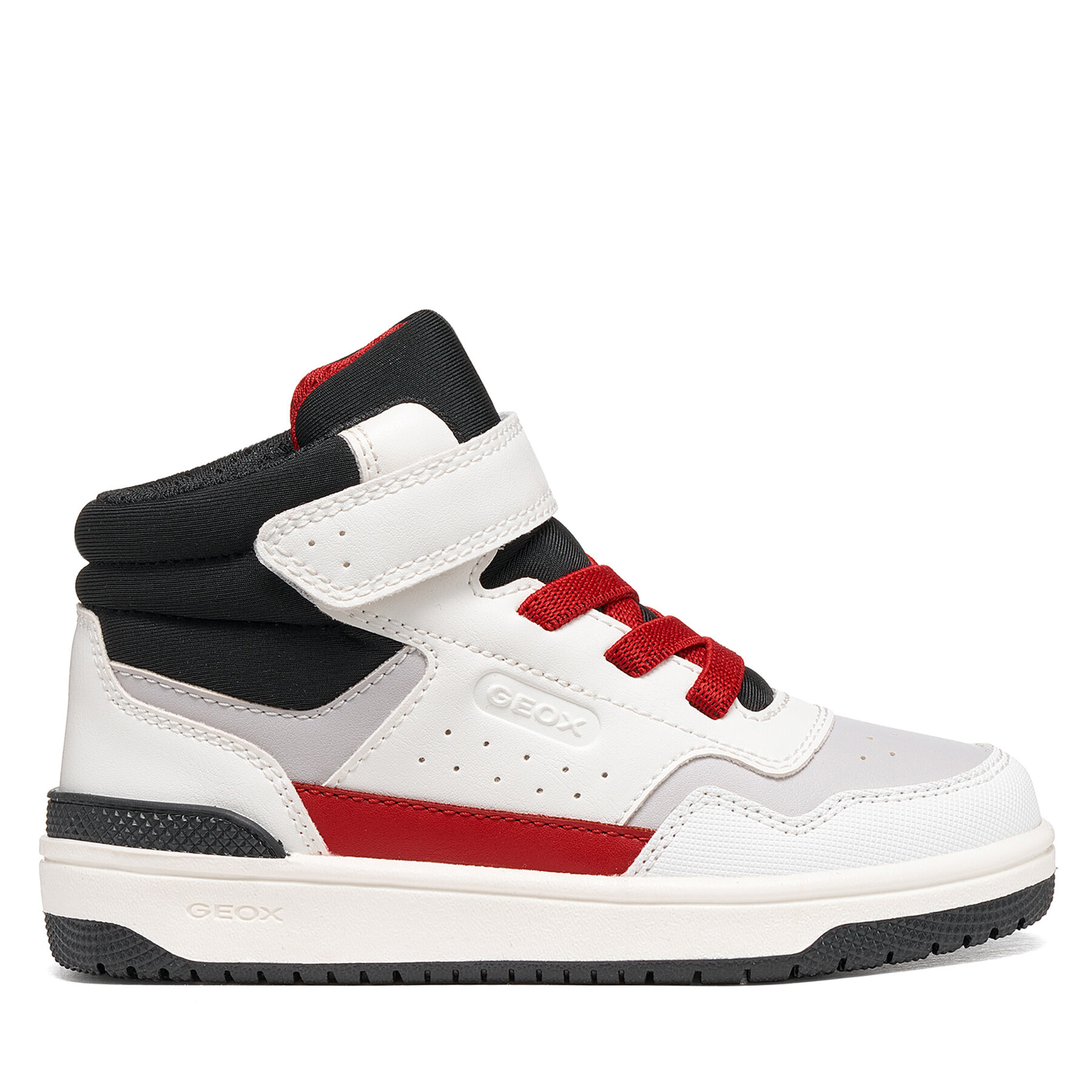 Sneakersy Geox J Washiba Boy J66LQI 0BC15 C0050 M Biela