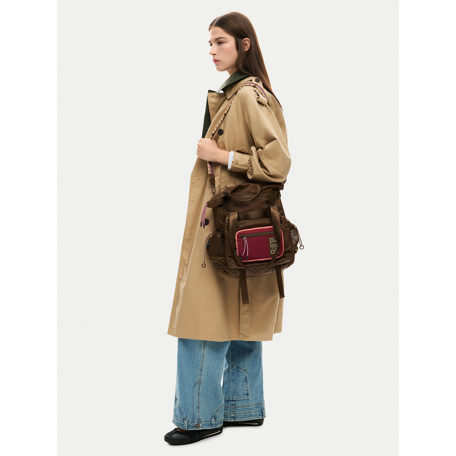 Раница Desigual 26SAKY11 Кафяв