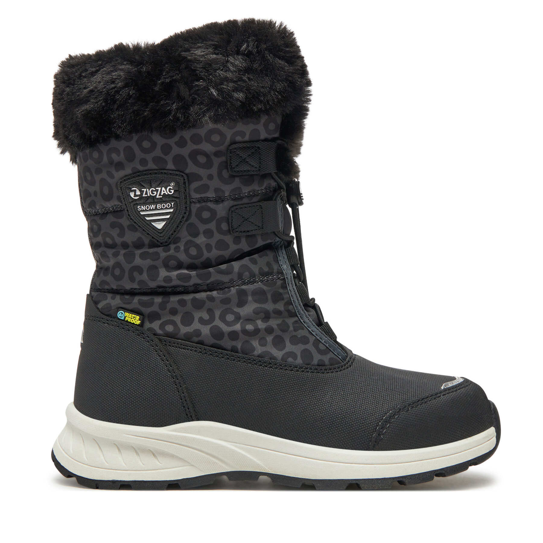 Cizme de zăpadă ZigZag Wesend Kids Boot WP V2 Z244389 Negru