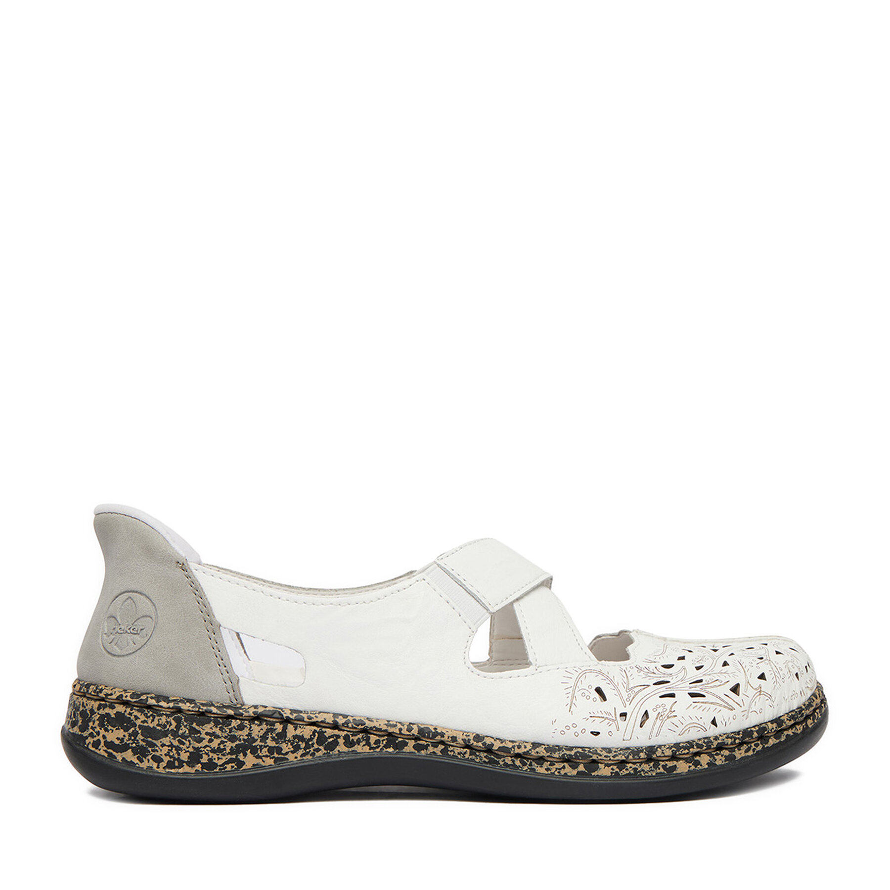 Pantofi Rieker CEO-46352-80 Alb