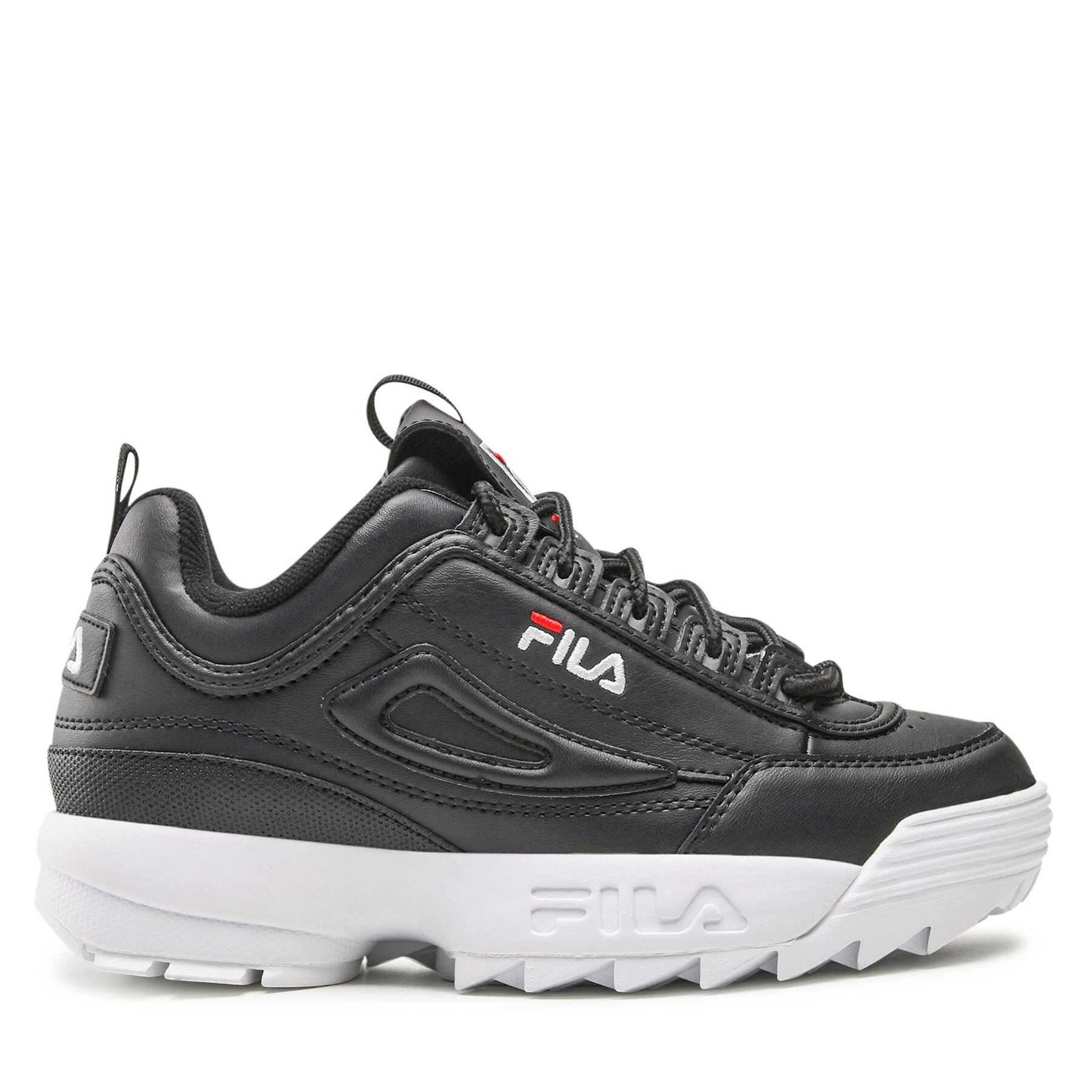Dziecięce Sneakersy Fila, Rozmiar 39 Czarny Disruptor Teens FFT0029.80010
