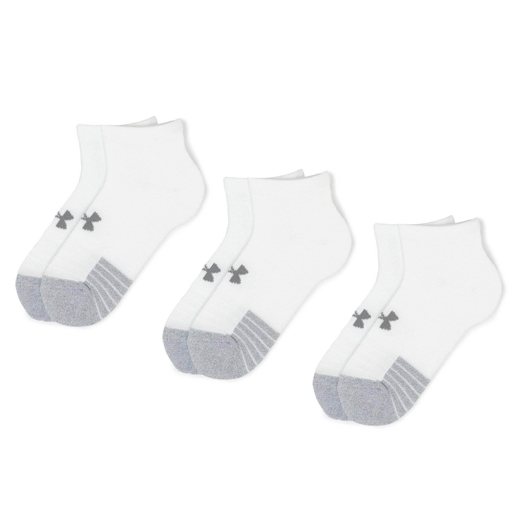 Къси чорапи Under Armour Heatgear Lo Cut Sock 1346753-100 Бял