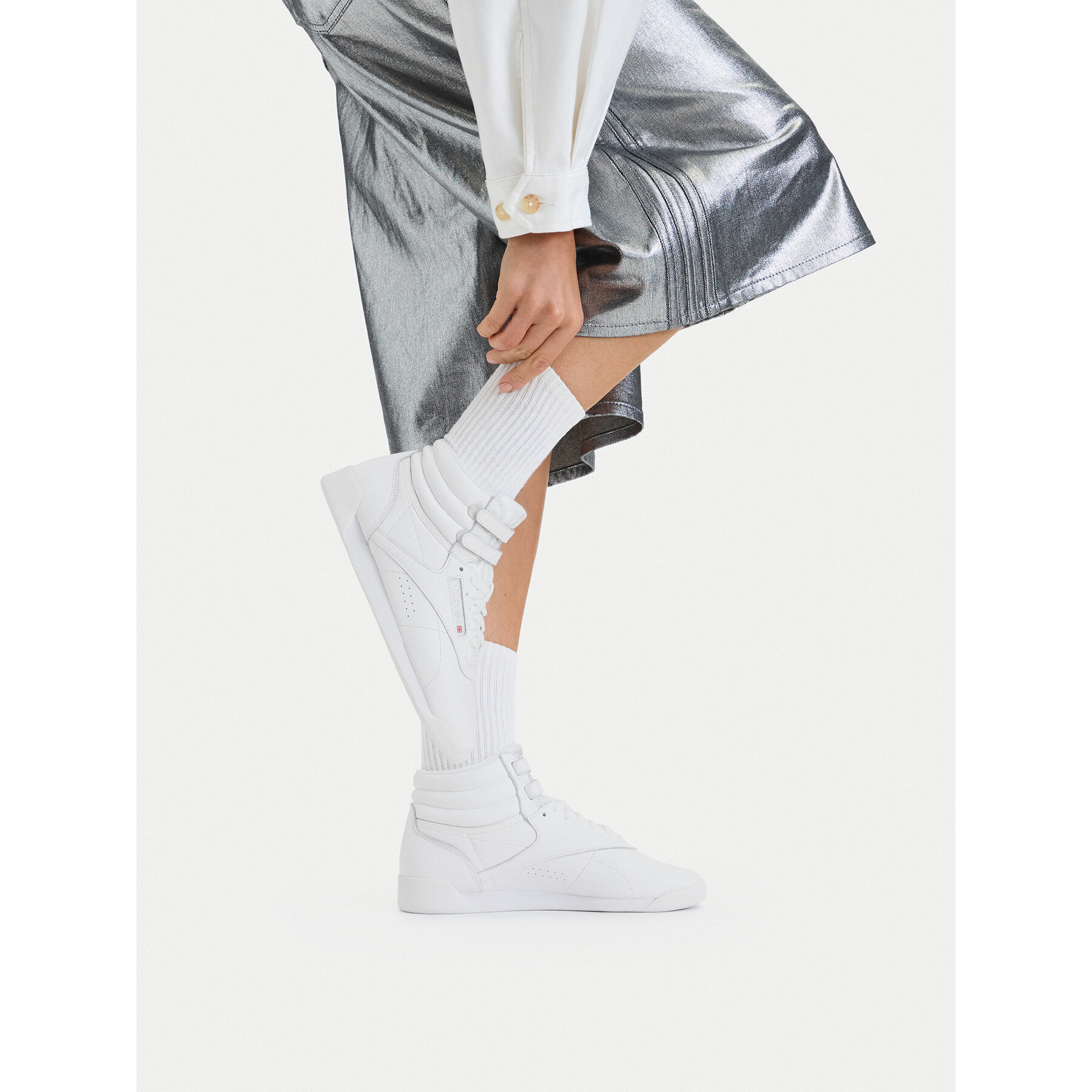 Sneakersy Reebok EO-F/S HI 100000103 Biela