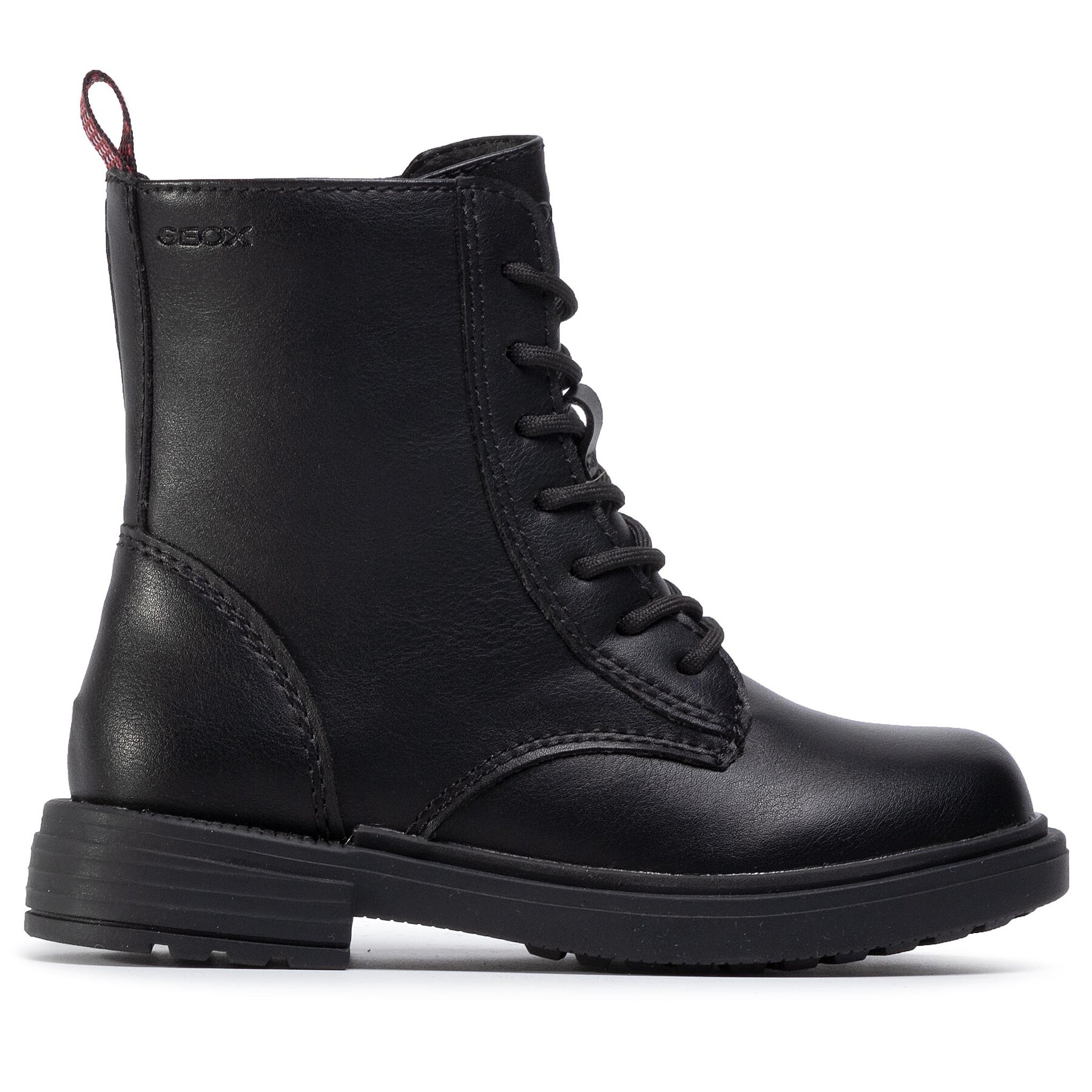 Čižmy Geox J Eclair G. D J049QD 000BC C9999 M Čierna