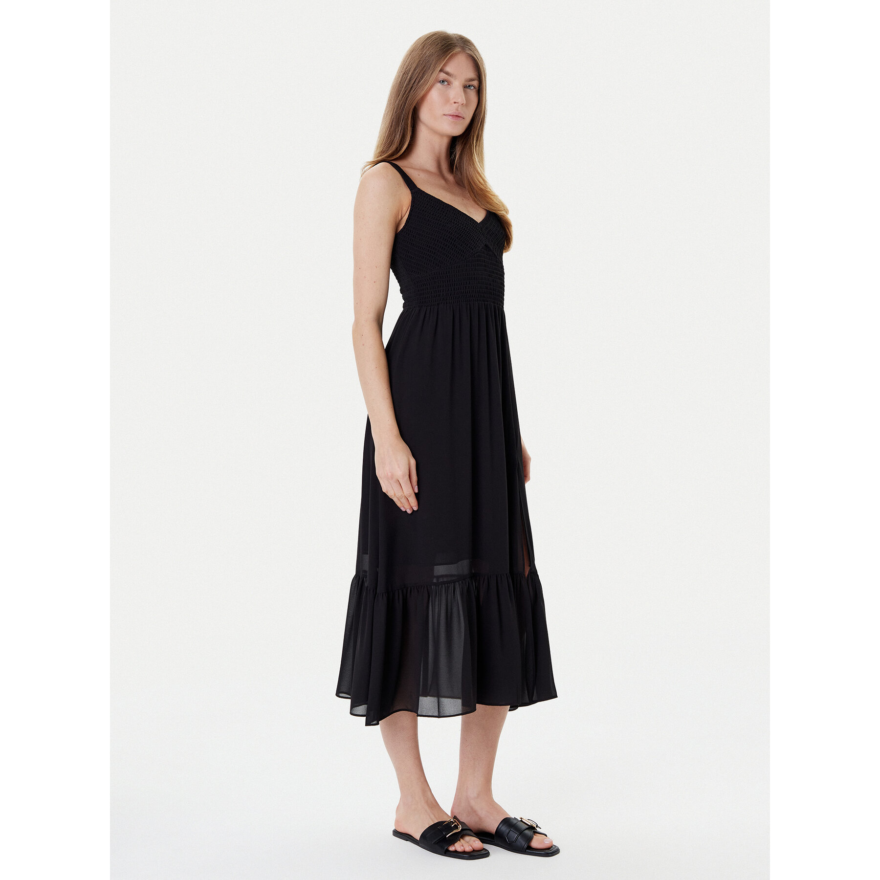 MICHAEL Michael Kors Coctailkleid MT583467R3 Schwarz Regular Fit