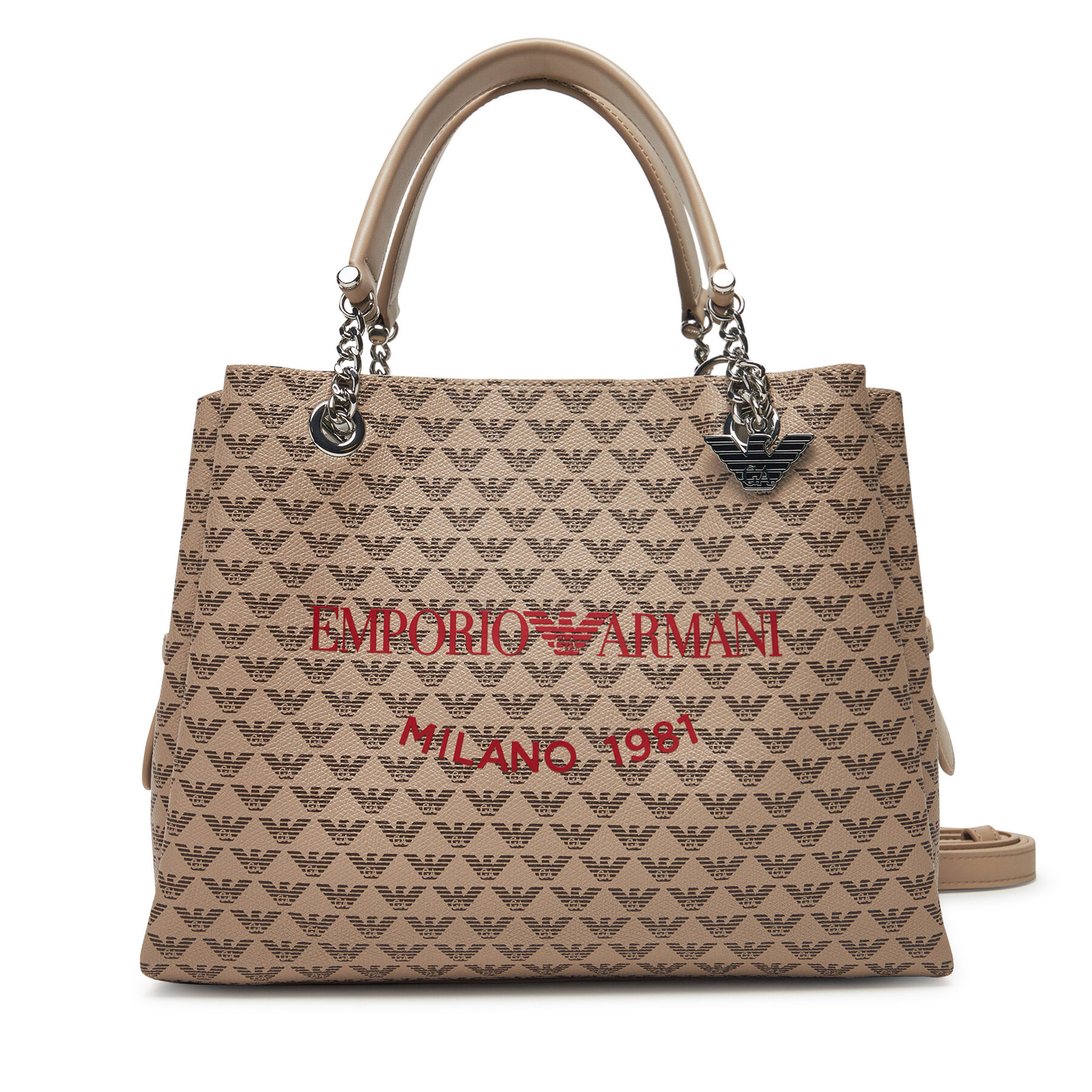 Geantă Emporio Armani Y3D159 YWS0E F1075 Bej